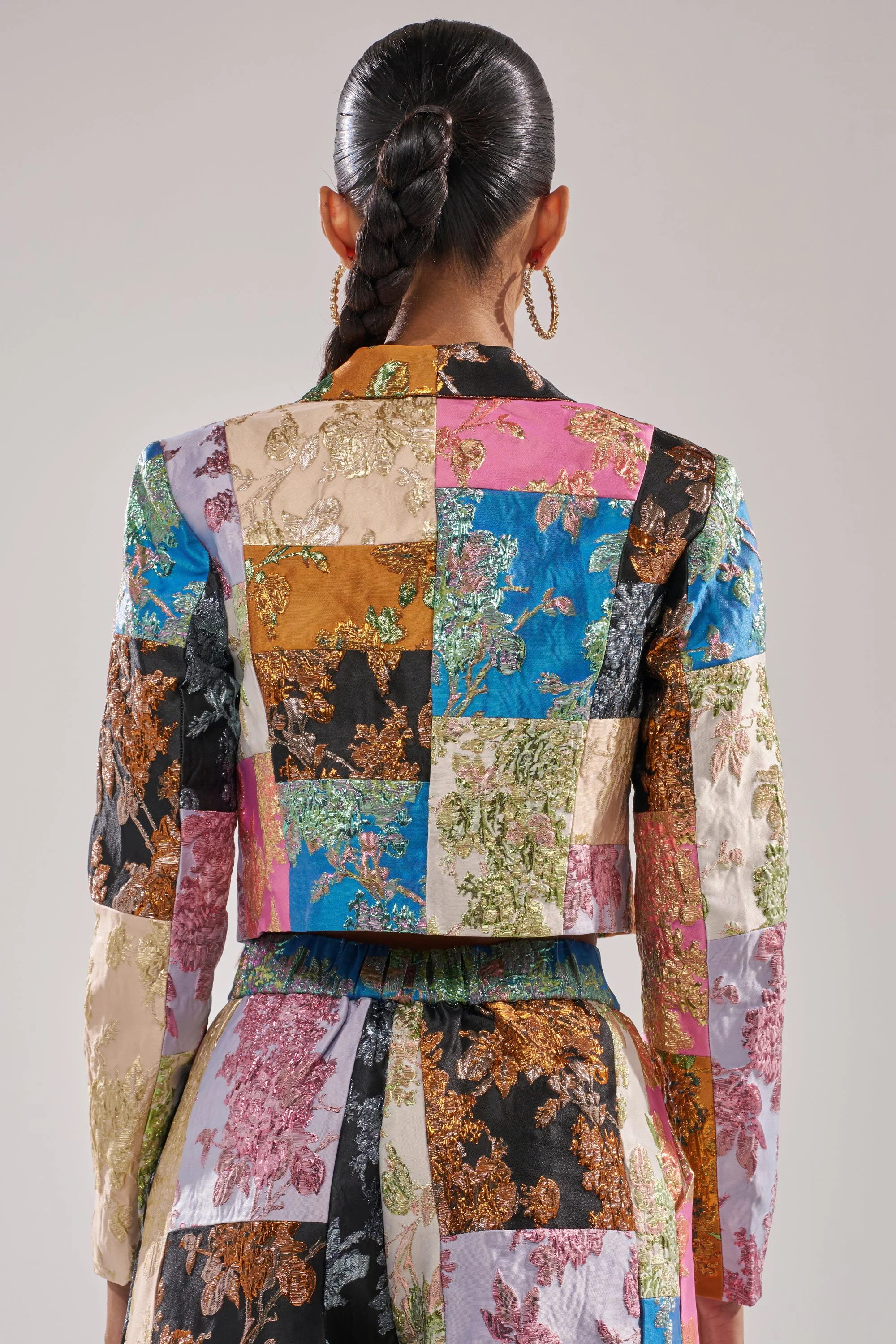 LOLITA PATCHWORK BROCADE BLAZER - Image 4