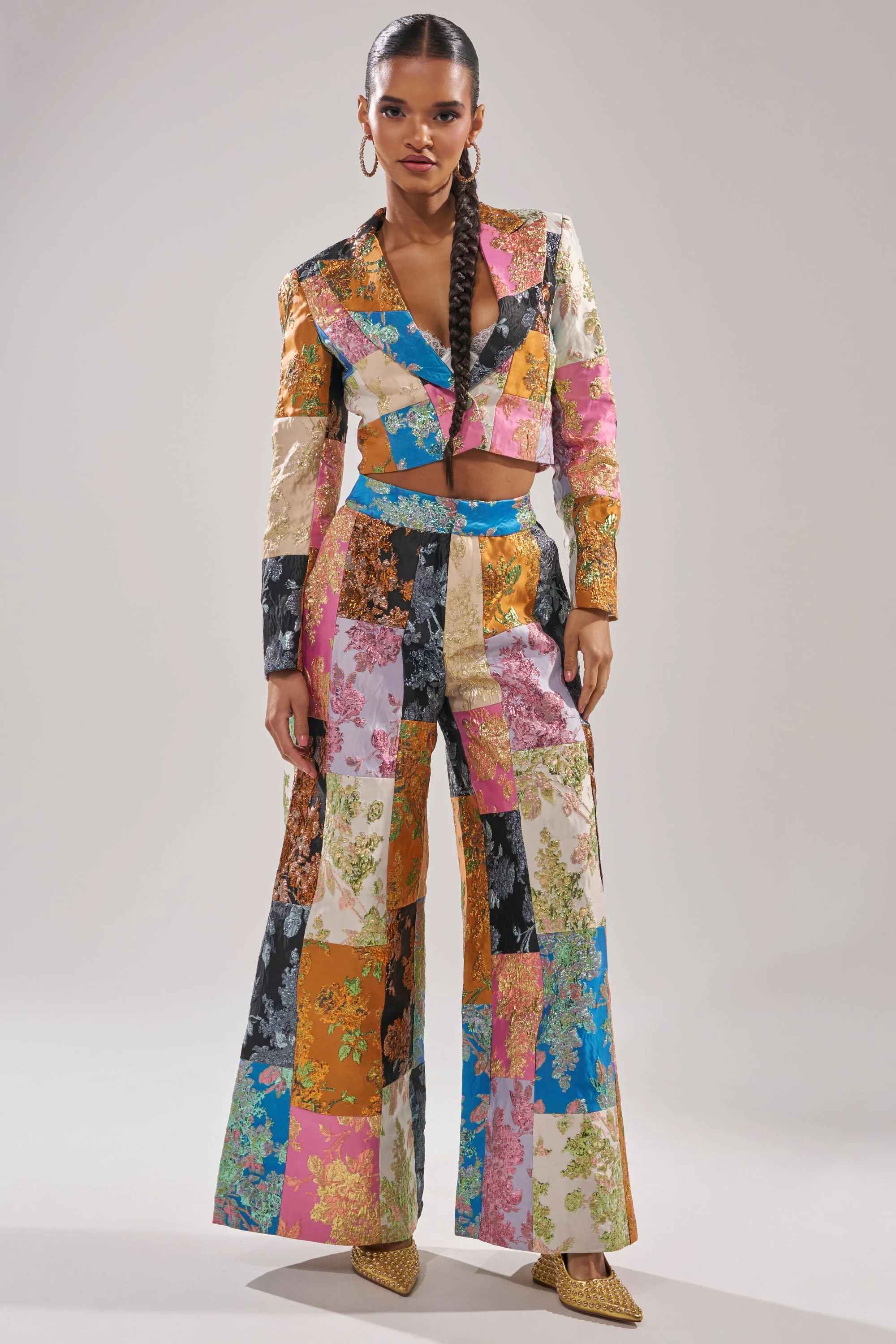 LOLITA PATCHWORK BROCADE BLAZER - Image 6