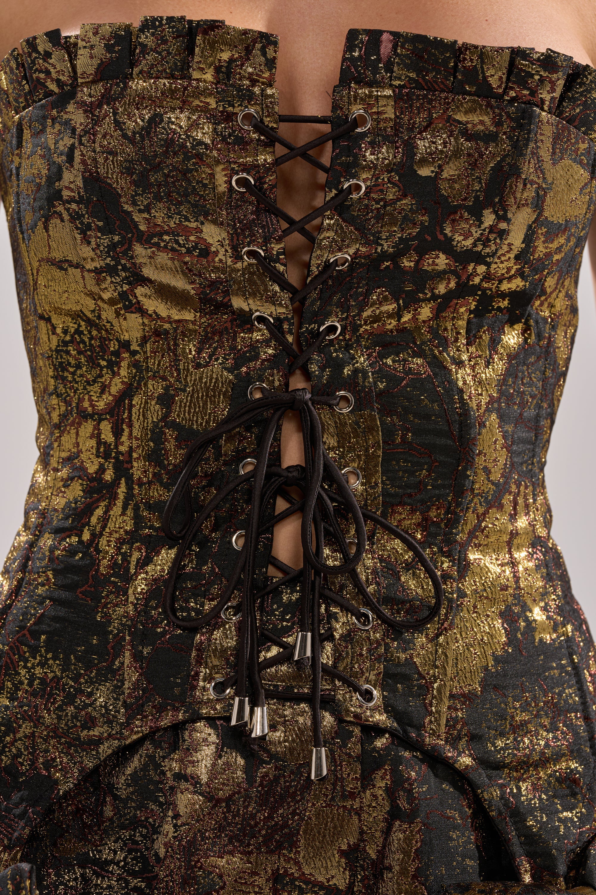 LOTUS BROCADE CORSET - Image 6