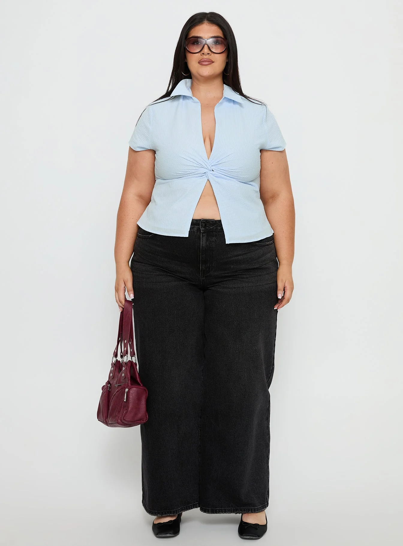 Lover Blues Twist Top Blue Curve - Image 7