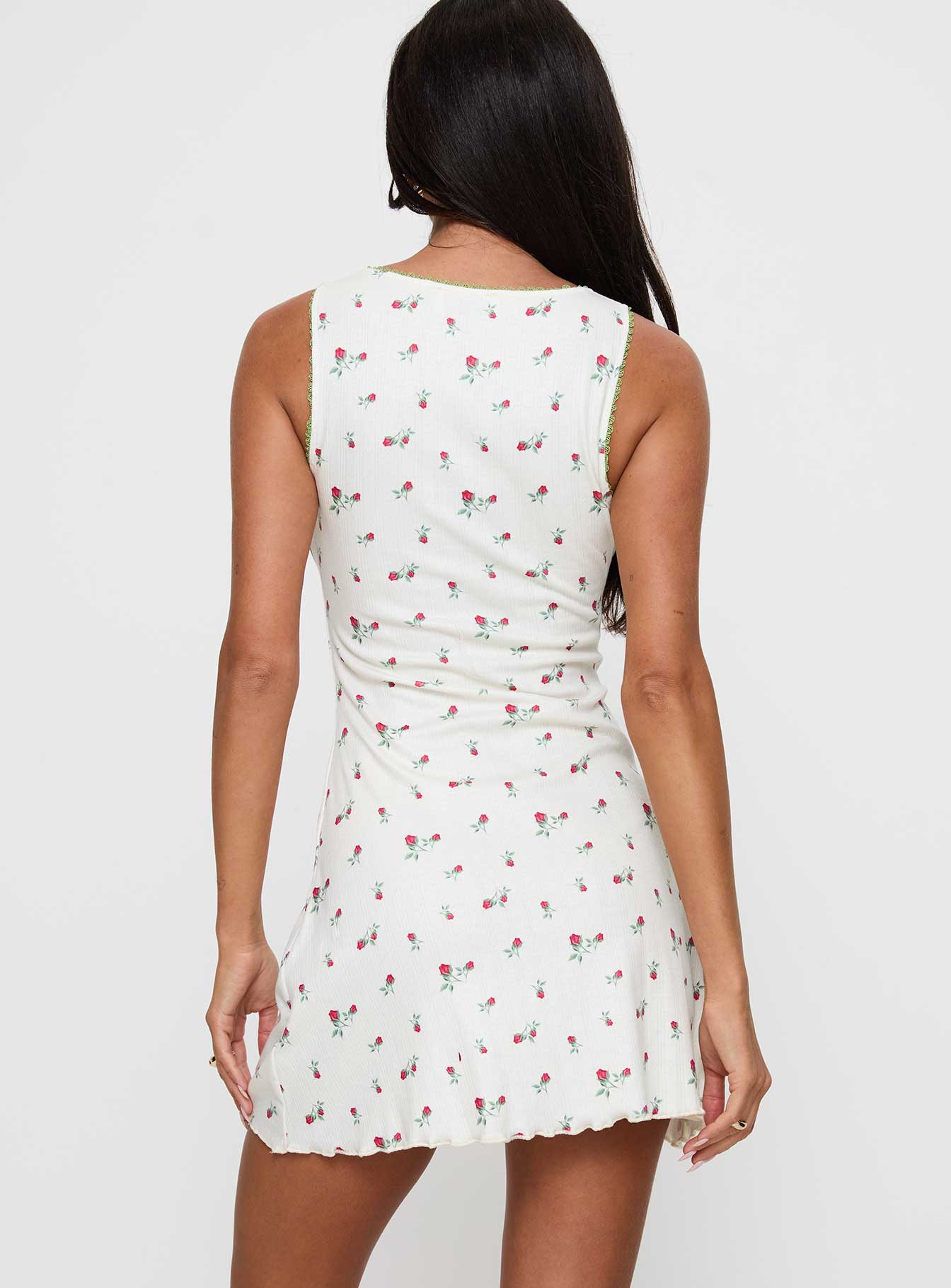 Lullabies Pointelle Nightie Floral - Image 5