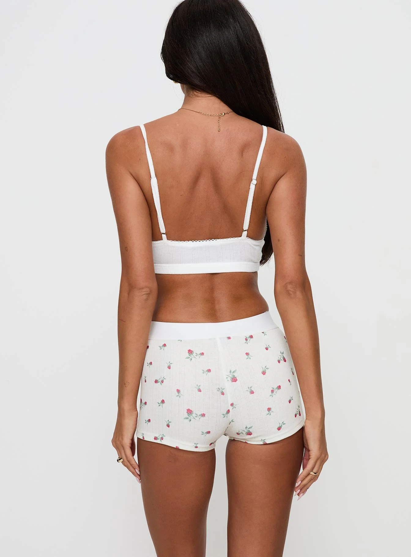 Lullabies Pointelle Sleep Short Yellow - Image 5
