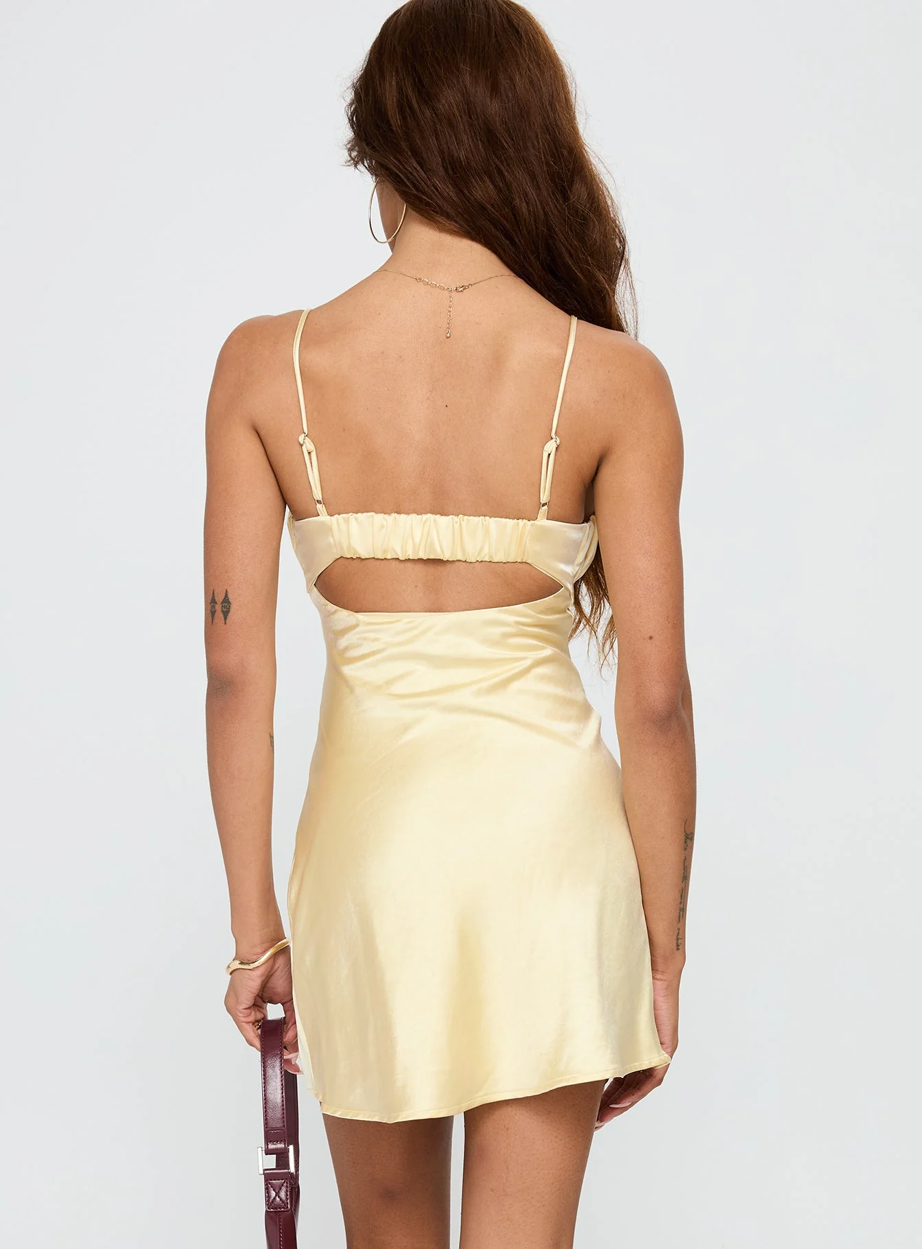 Lulubelle Mini Dress Lemon - Image 5