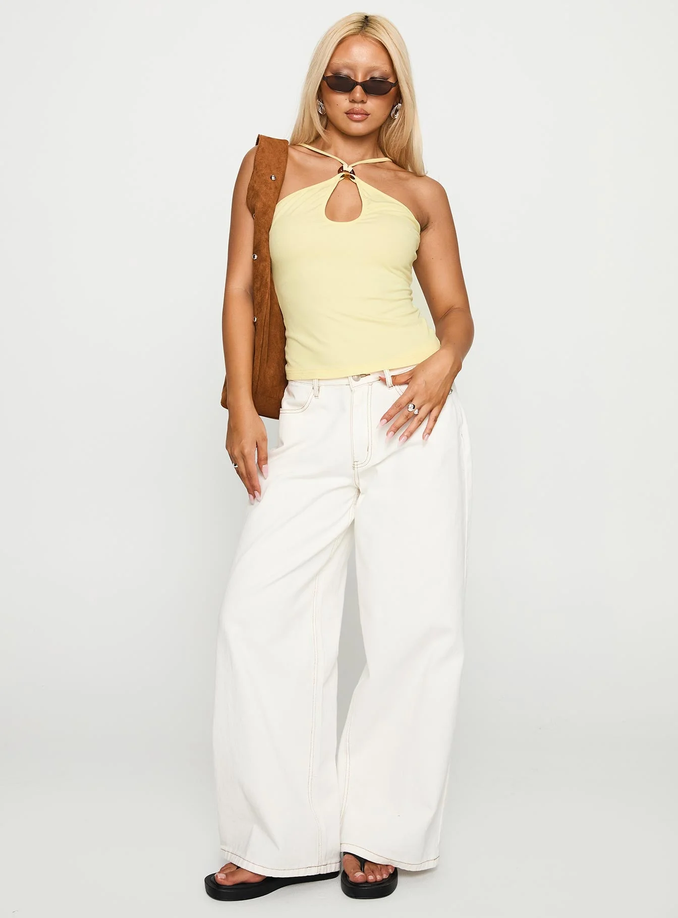 Luminarie Cut Out Top Lemon - Image 3