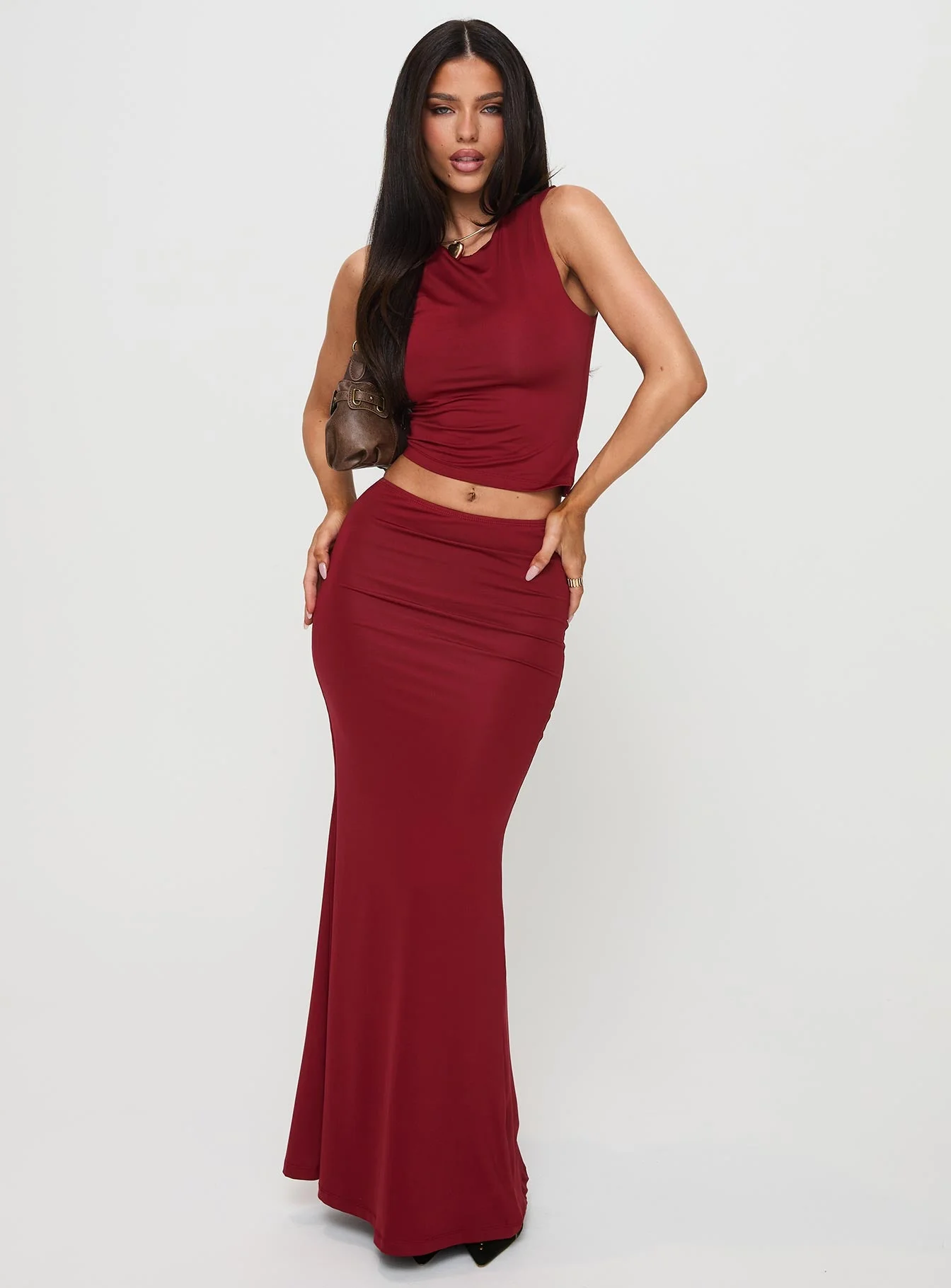 Lungo Set Burgundy - Image 2