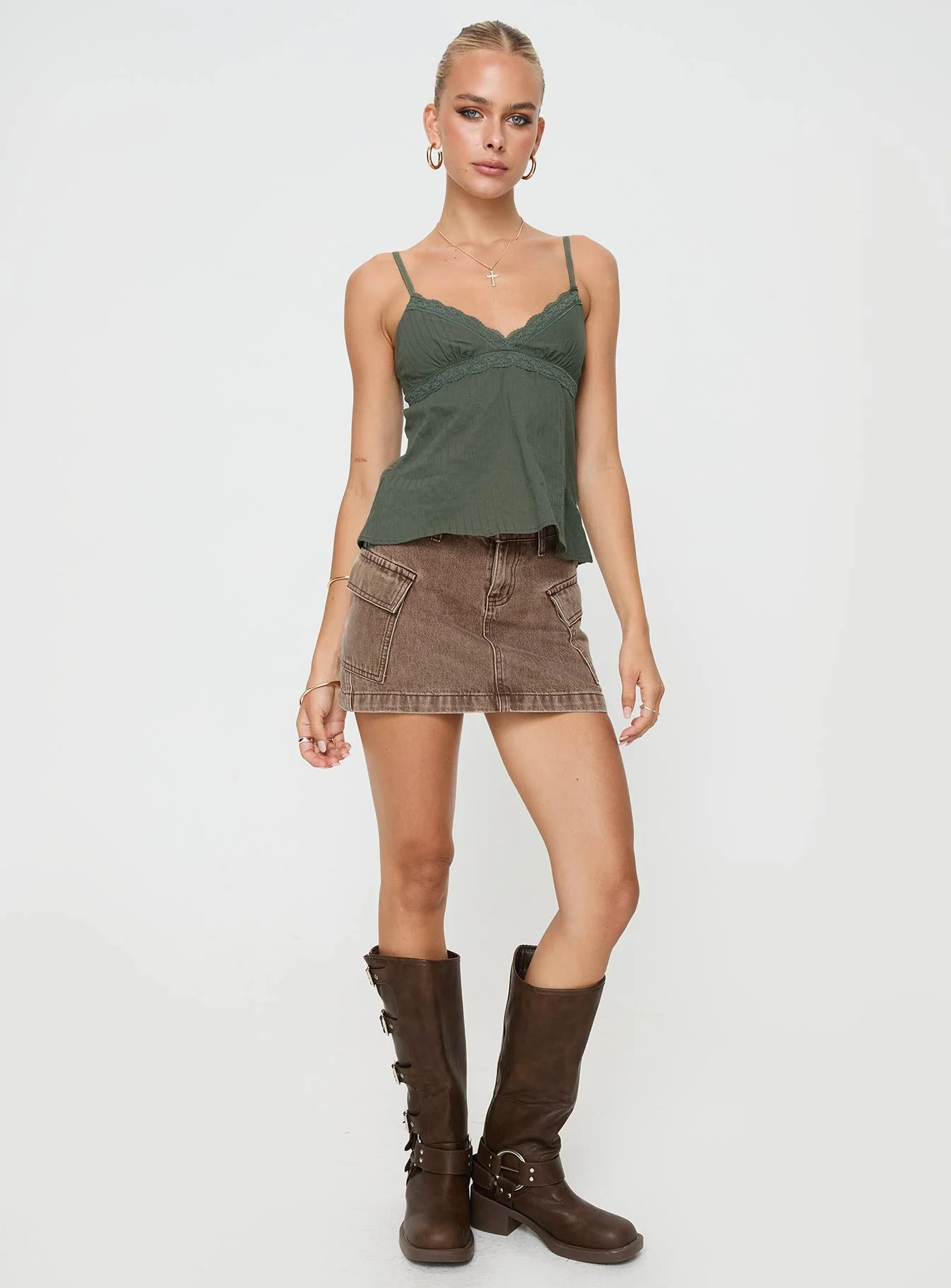 Lunya Top Green - Image 3