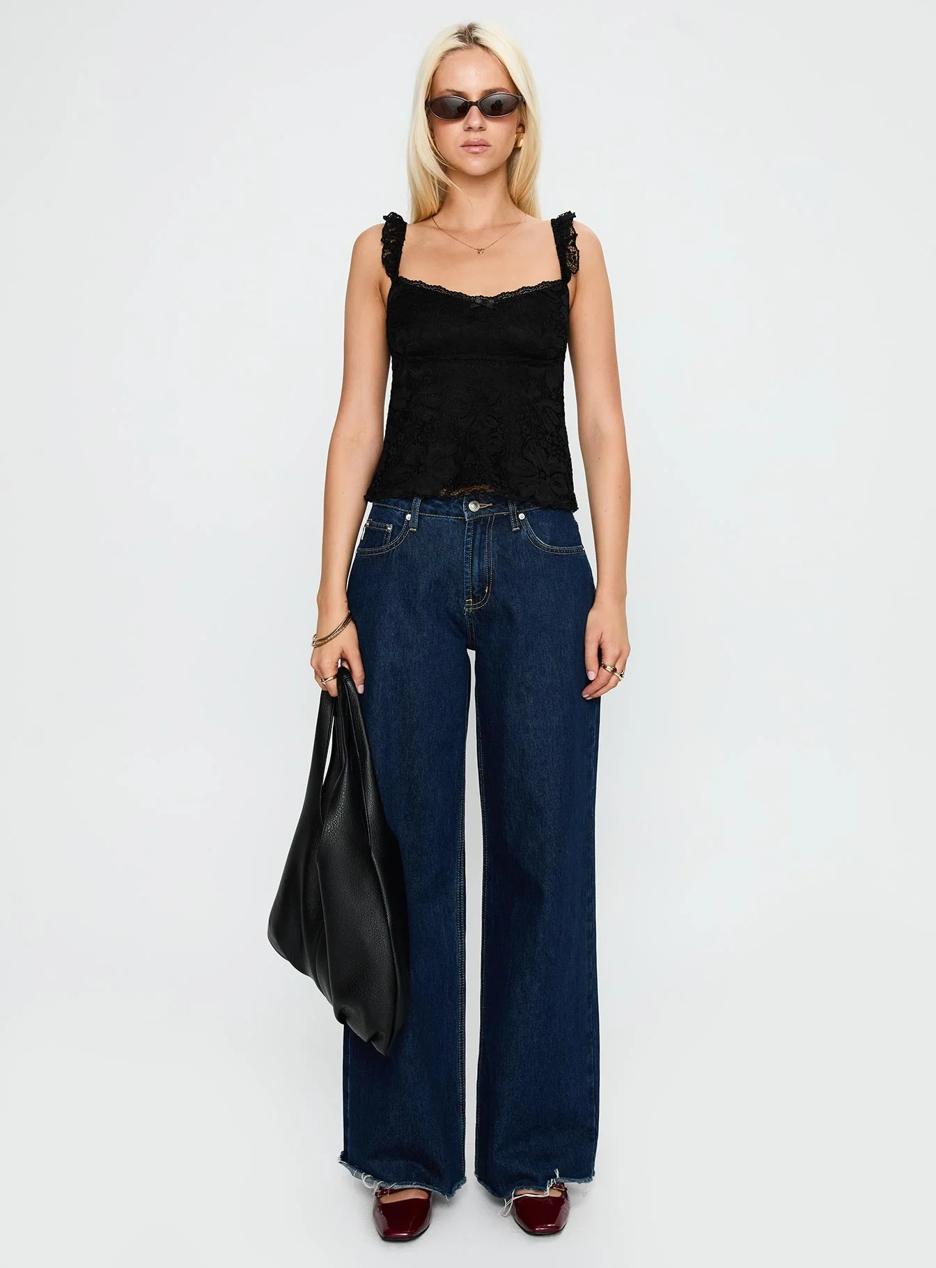 Madaleine Lace Top Black - Image 7