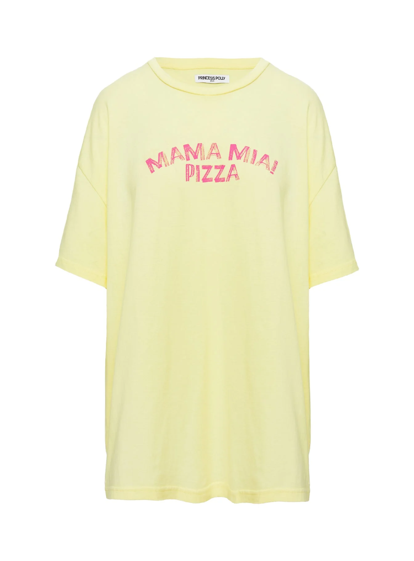 Made With Love Graphic Top Pastel Yellow - Image 5