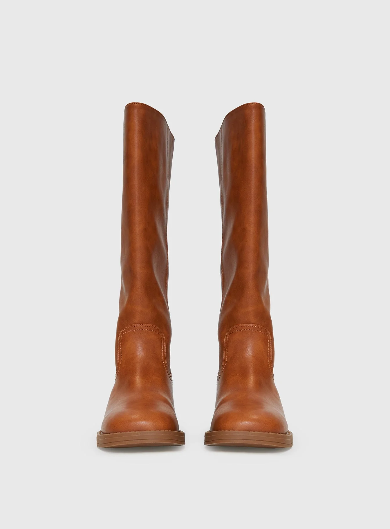 Madisson Knee High Boots Brown - Image 4