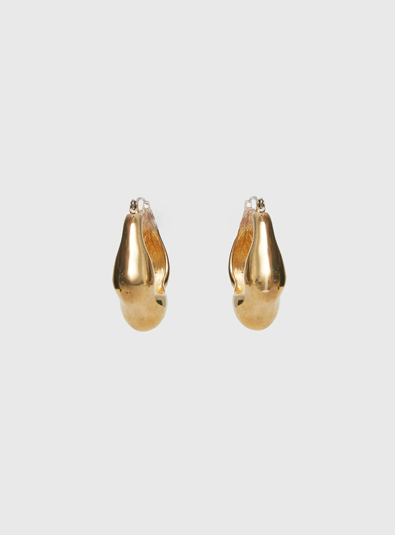 Maesie Hoop Earrings Gold - Image 4