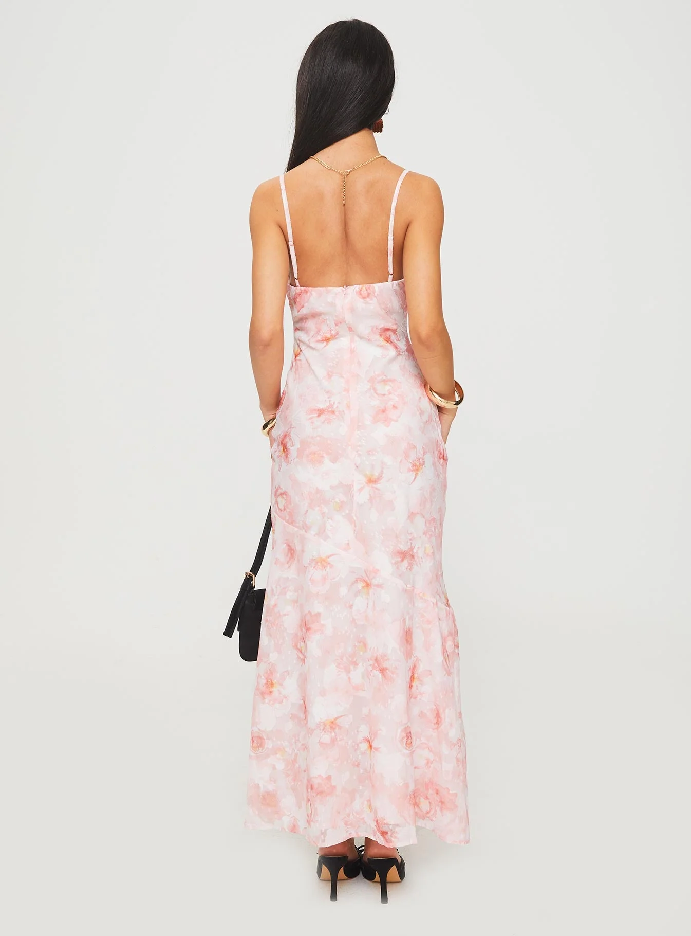 Mafalde Maxi Dress Pink - Image 4