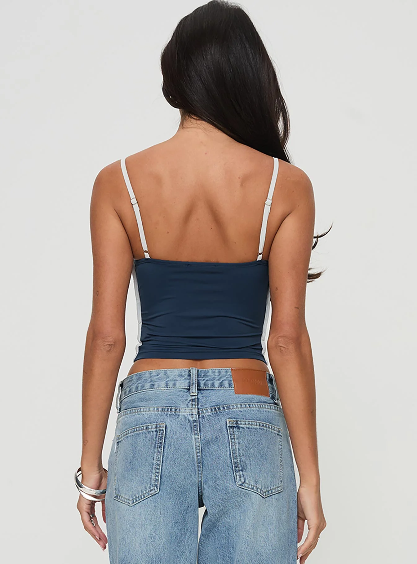Maidenwell Contrast Top Blue - Image 5