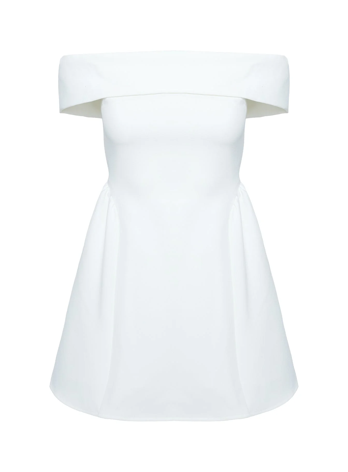 Main Character Strapless Mini Dress White - Image 4