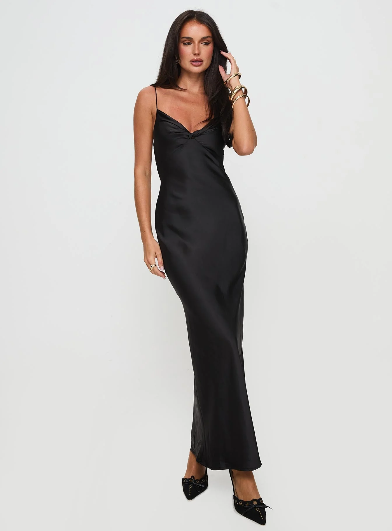 Marilyn Maxi Dress Black - Image 2