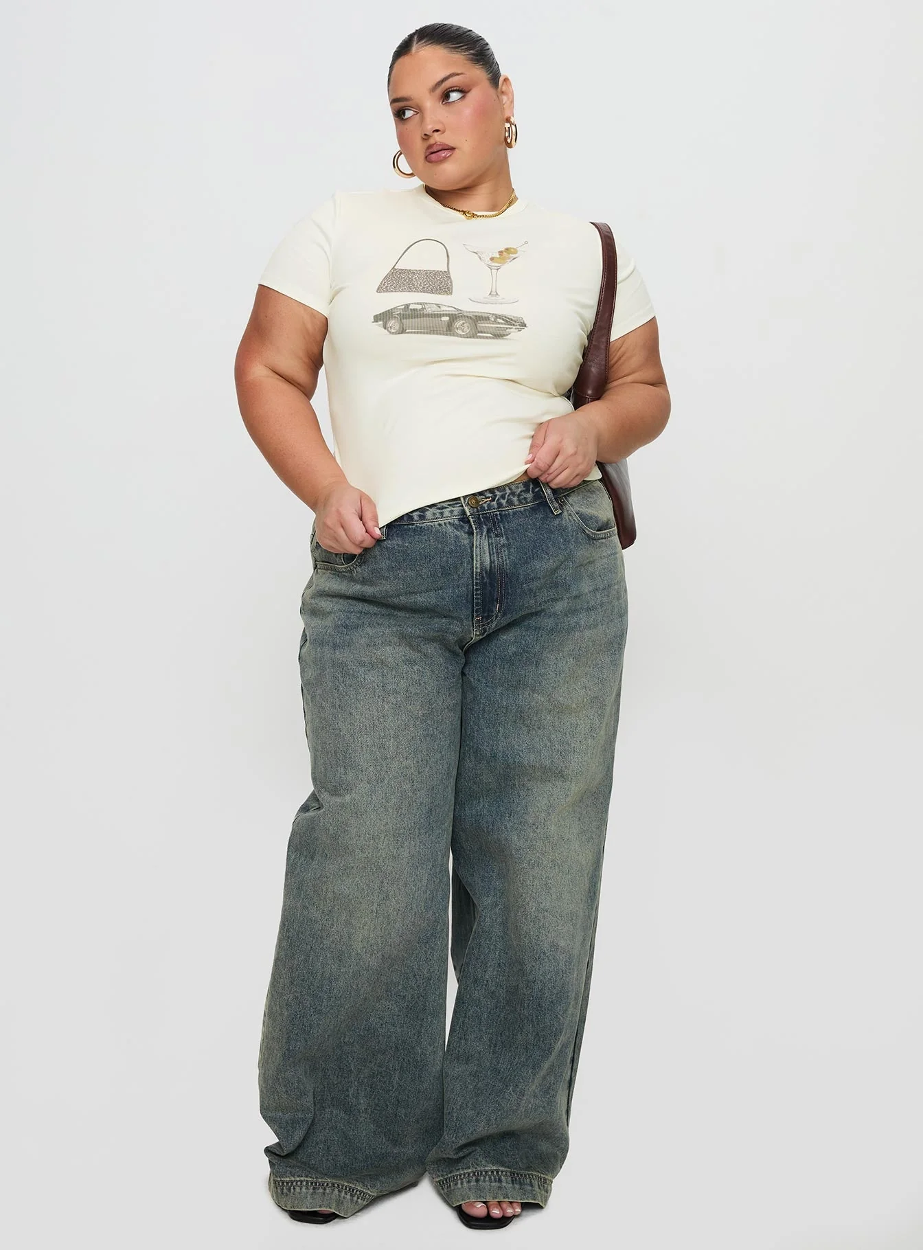 Marseille Manners Graphic Top Cream - Image 12