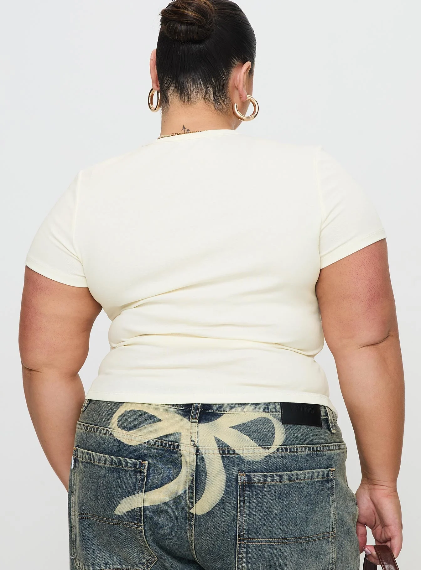 Marseille Manners Graphic Top Cream - Image 13