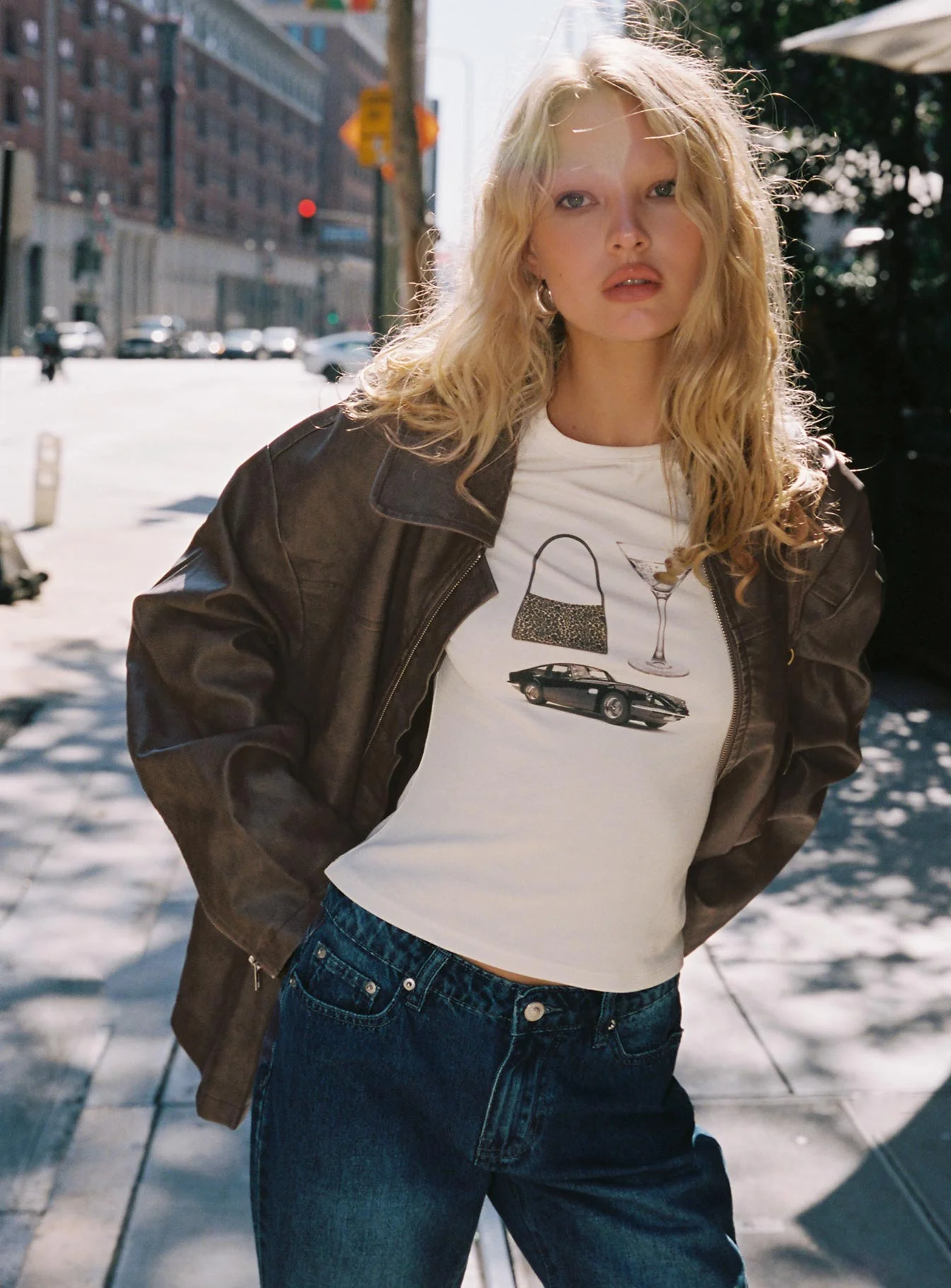 Marseille Manners Graphic Top Cream - Image 9