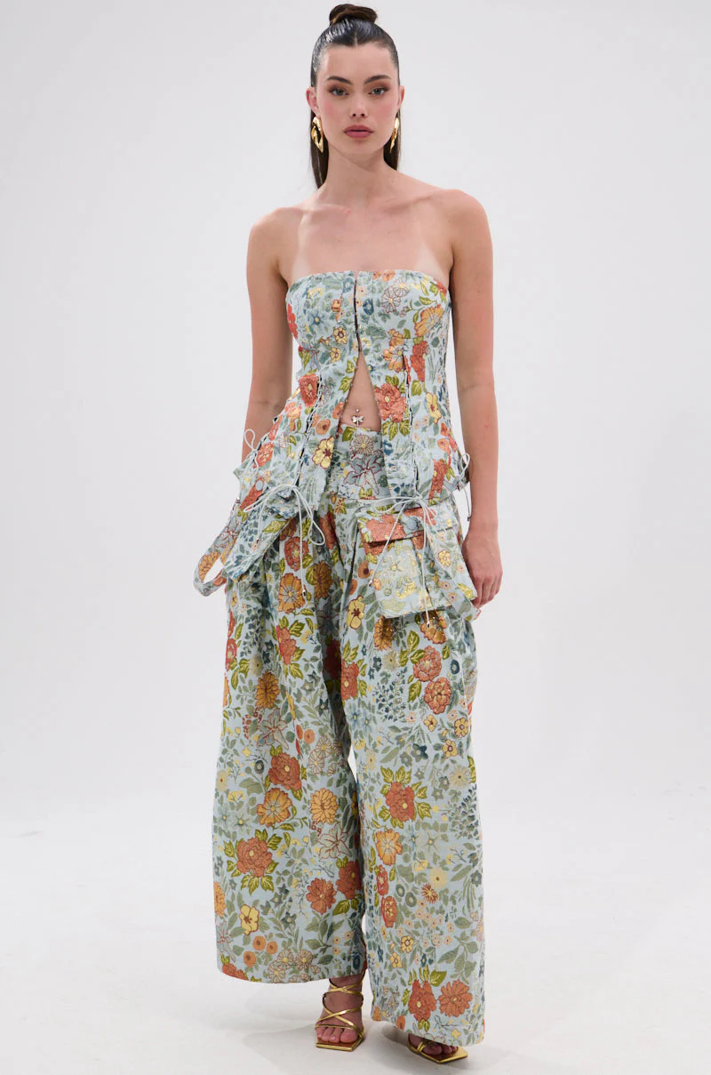 MARTHA FLORAL CORSET - Image 6