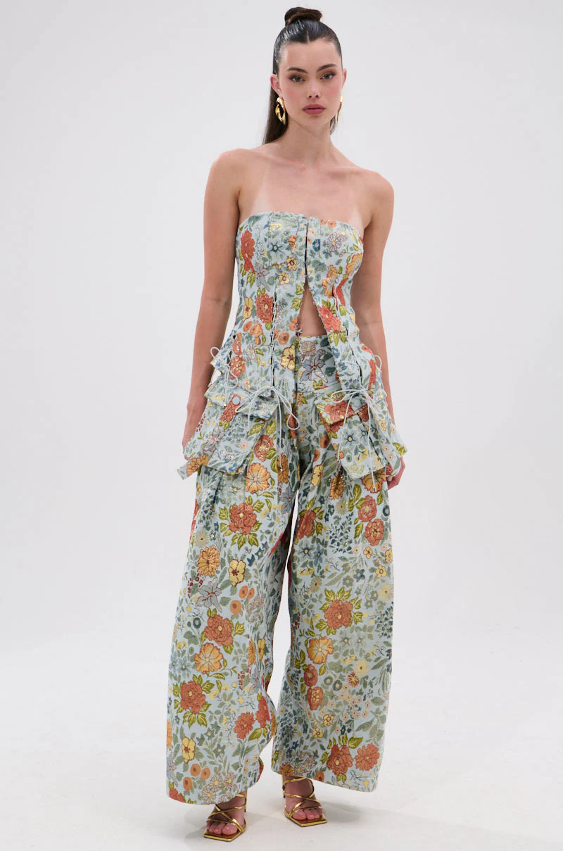 MARTHA FLORAL CORSET - Image 7