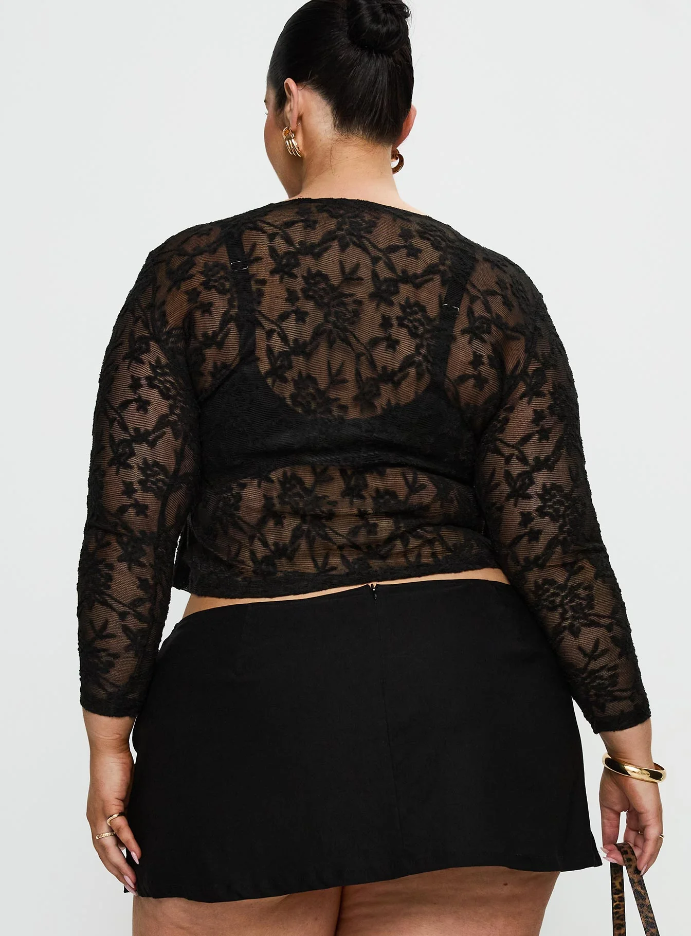 Martine Sheer Top Black Curve - Image 5