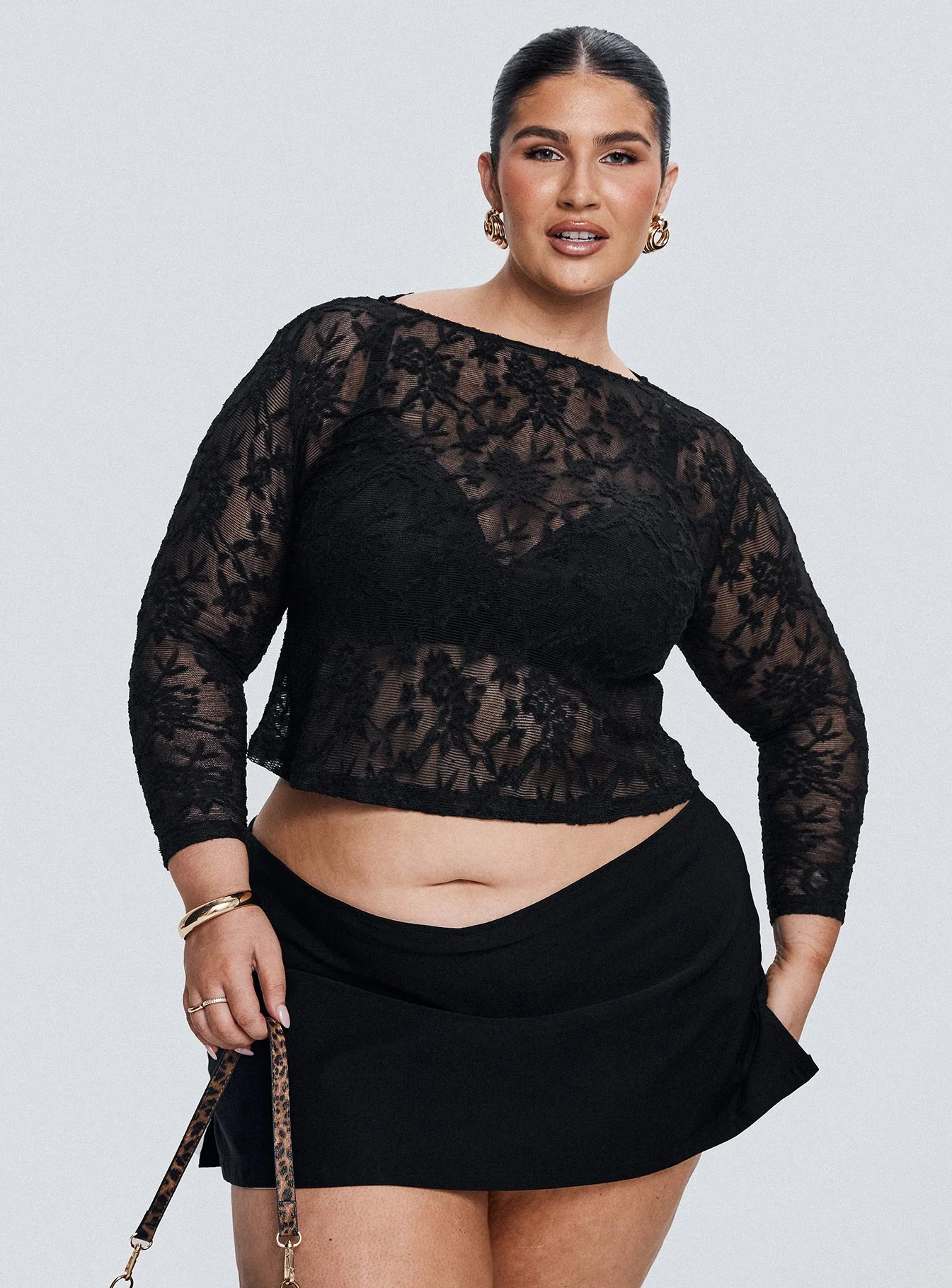 Martine Sheer Top Black Curve - Image 8