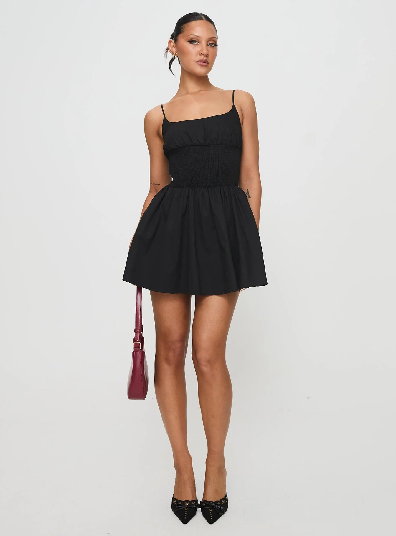 Matisse Mini Dress Black Tall - Image 5