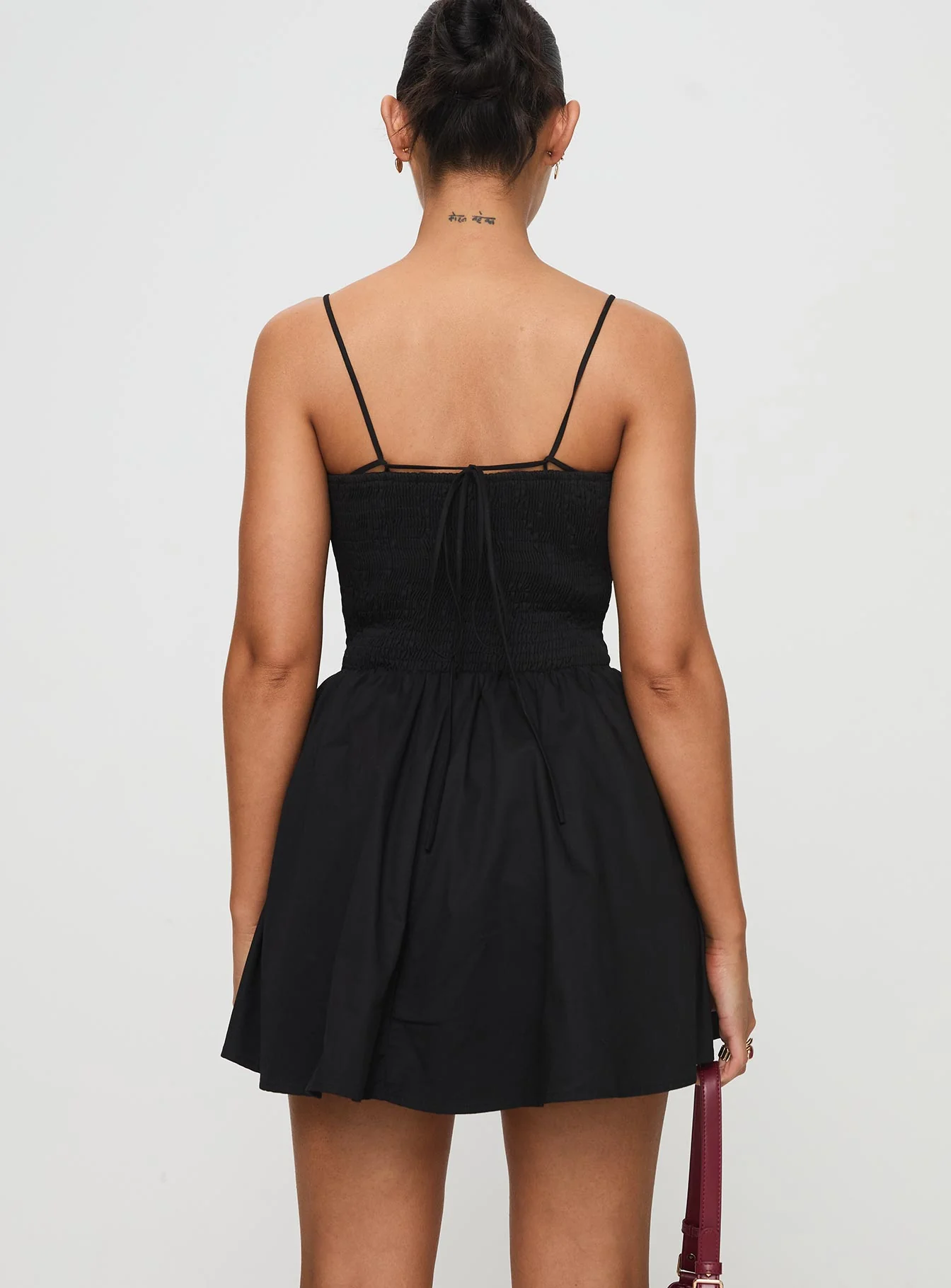 Matisse Mini Dress Black Tall - Image 7