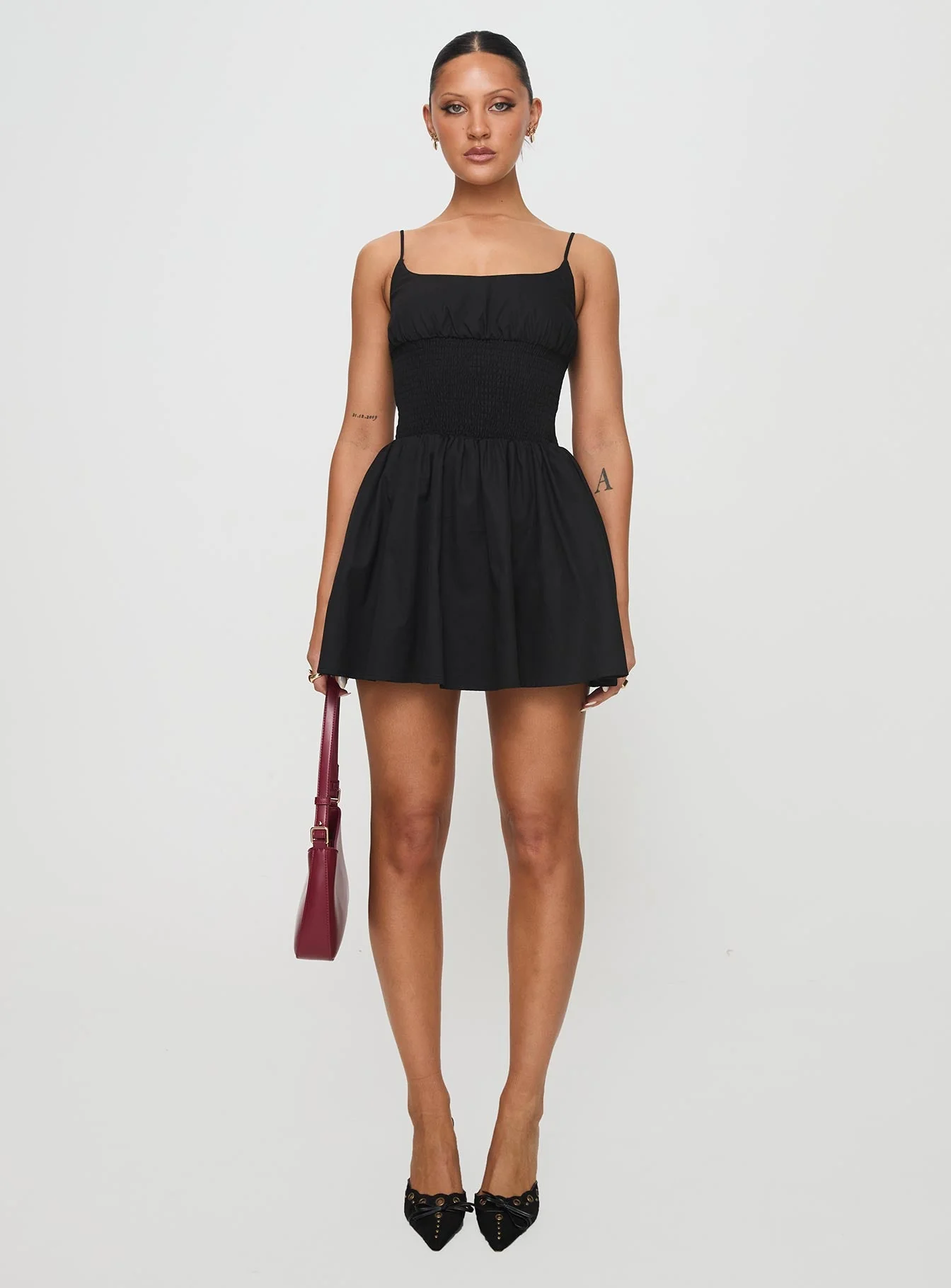 Matisse Mini Dress Black Tall - Image 9