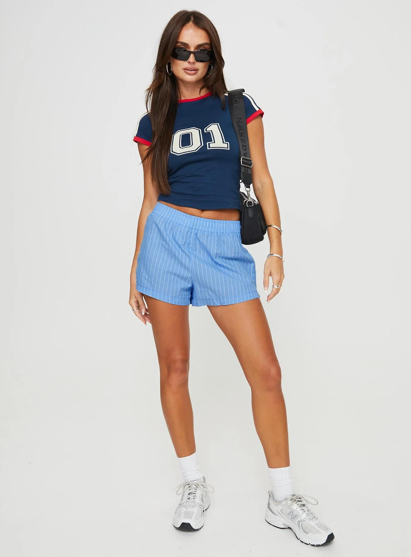 Maxxy Boxer Shorts Blue Stripe - Image 7
