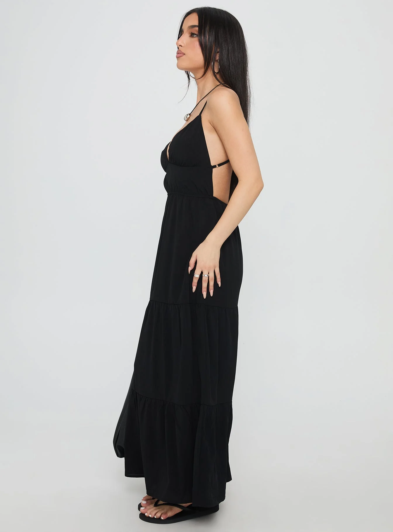 Mckew Maxi Dress Black - Image 3