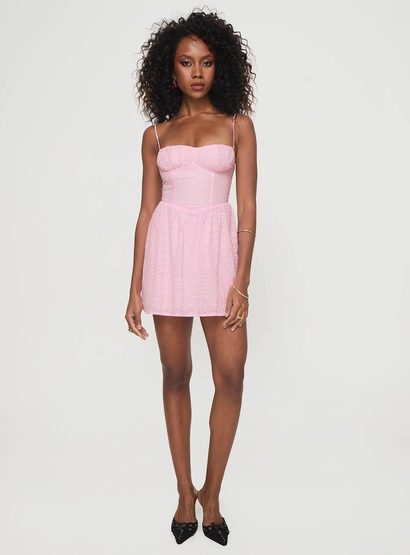 Mckilah Mini Dress Pink - Image 3