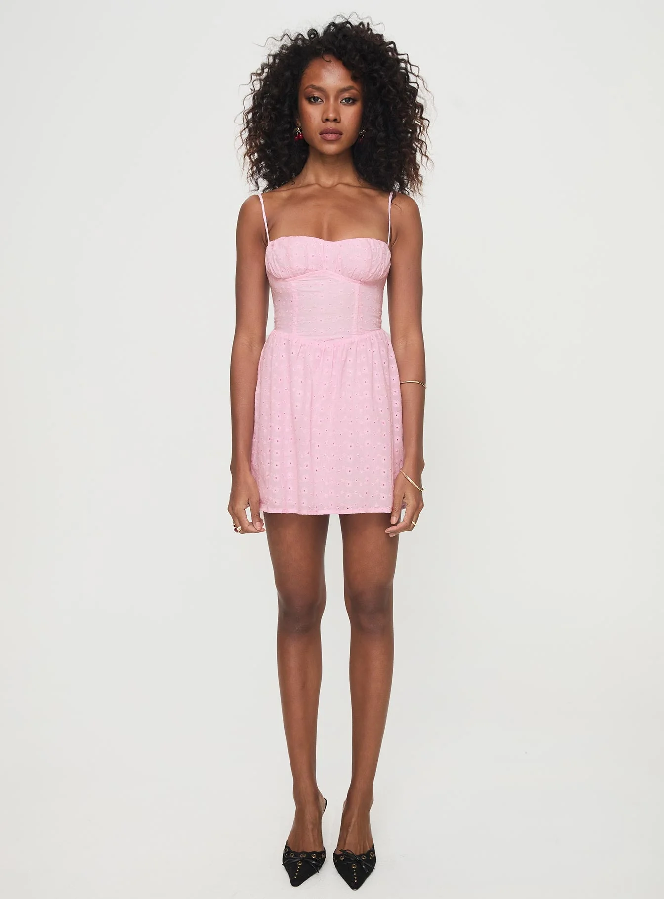 Mckilah Mini Dress Pink - Image 7
