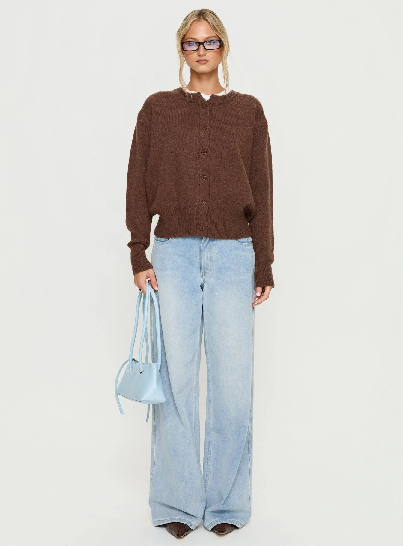 Melancholia Cardigan Chocolate - Image 7