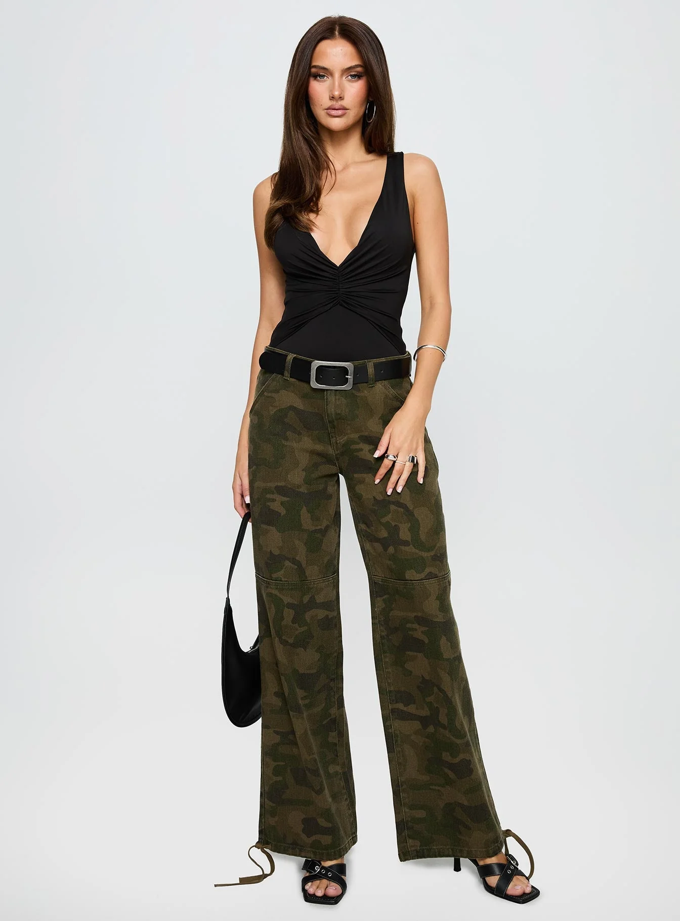 Midnight In Paris Backless Bodysuit Black - Image 2