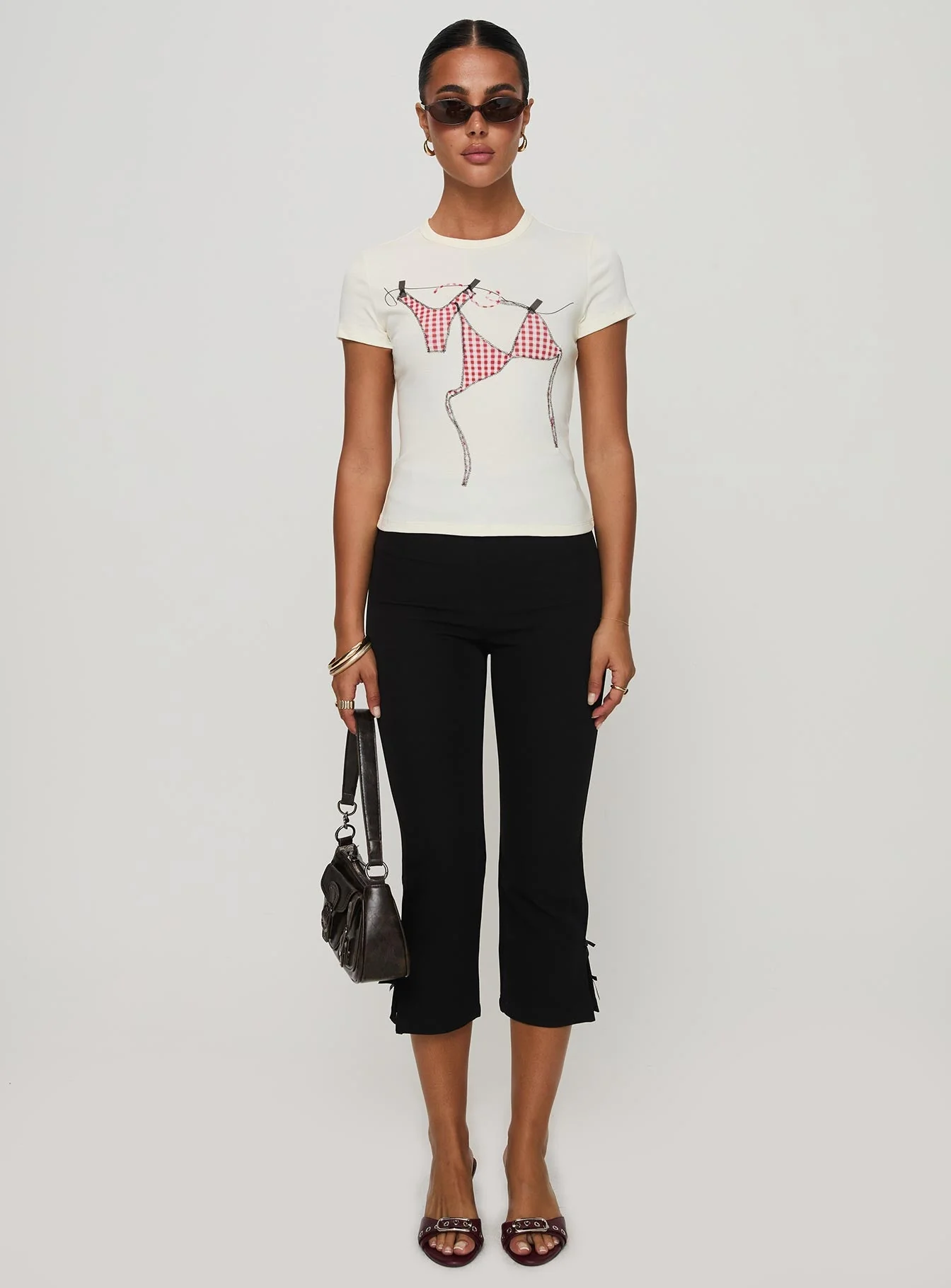 Mignonette Capri Pant Black - Image 7