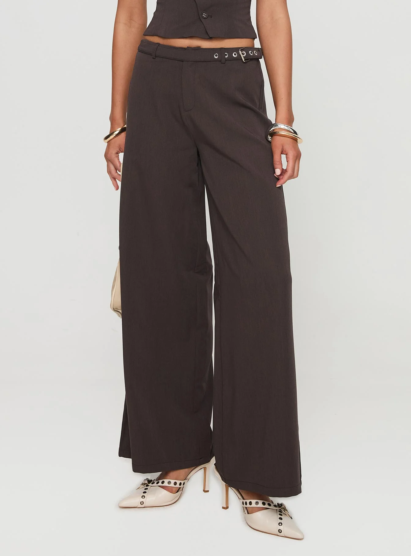 Miku Pants Brown Petite - Image 2