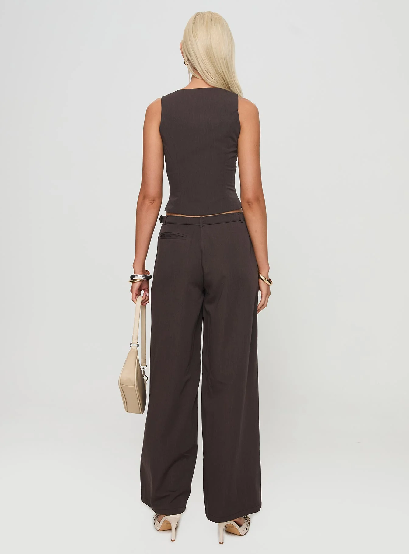 Miku Pants Brown Petite - Image 5