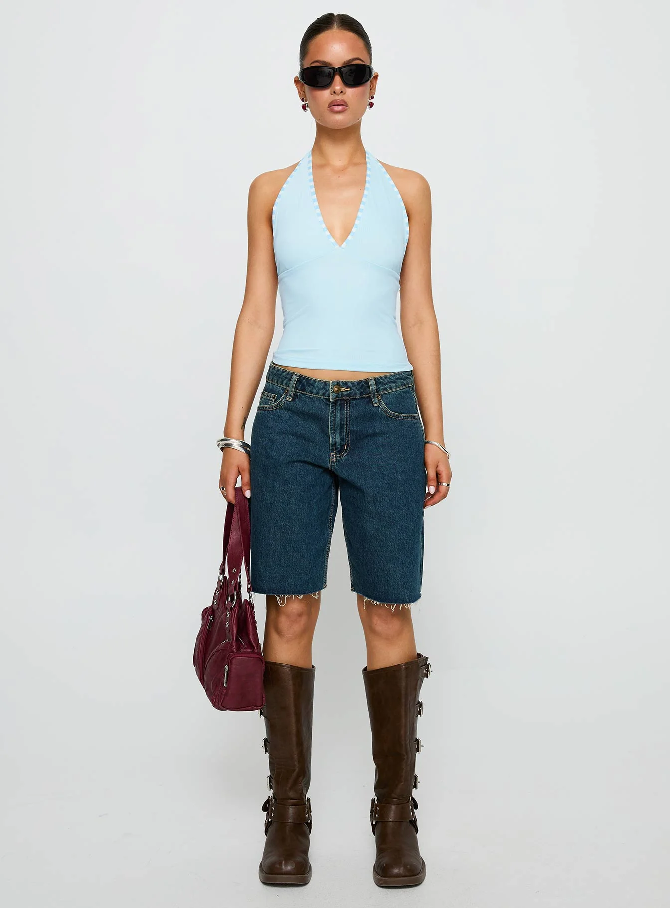 Mirabelle Top Blue - Image 7