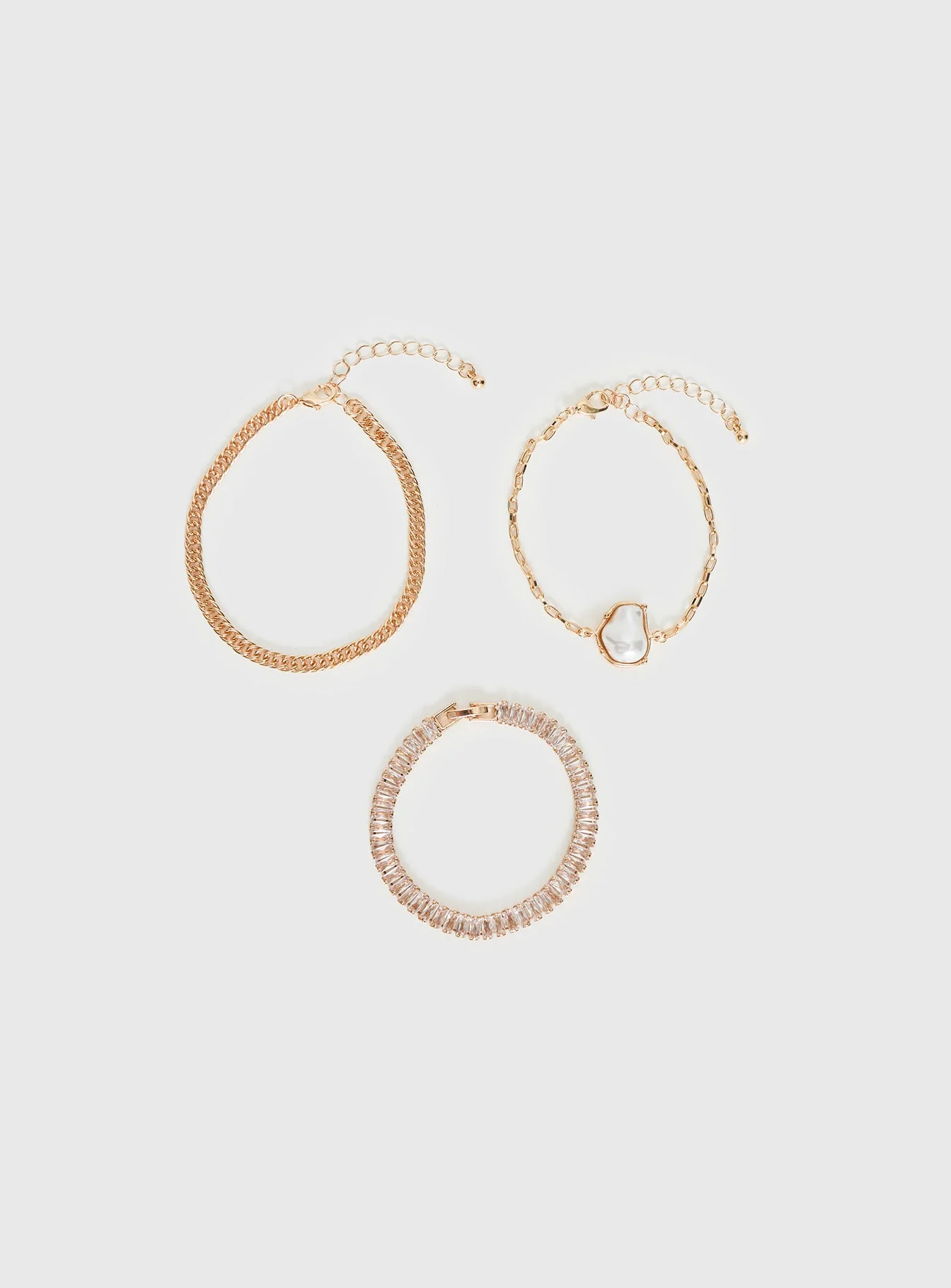 Mollee Bracelet Pack Gold - Image 2