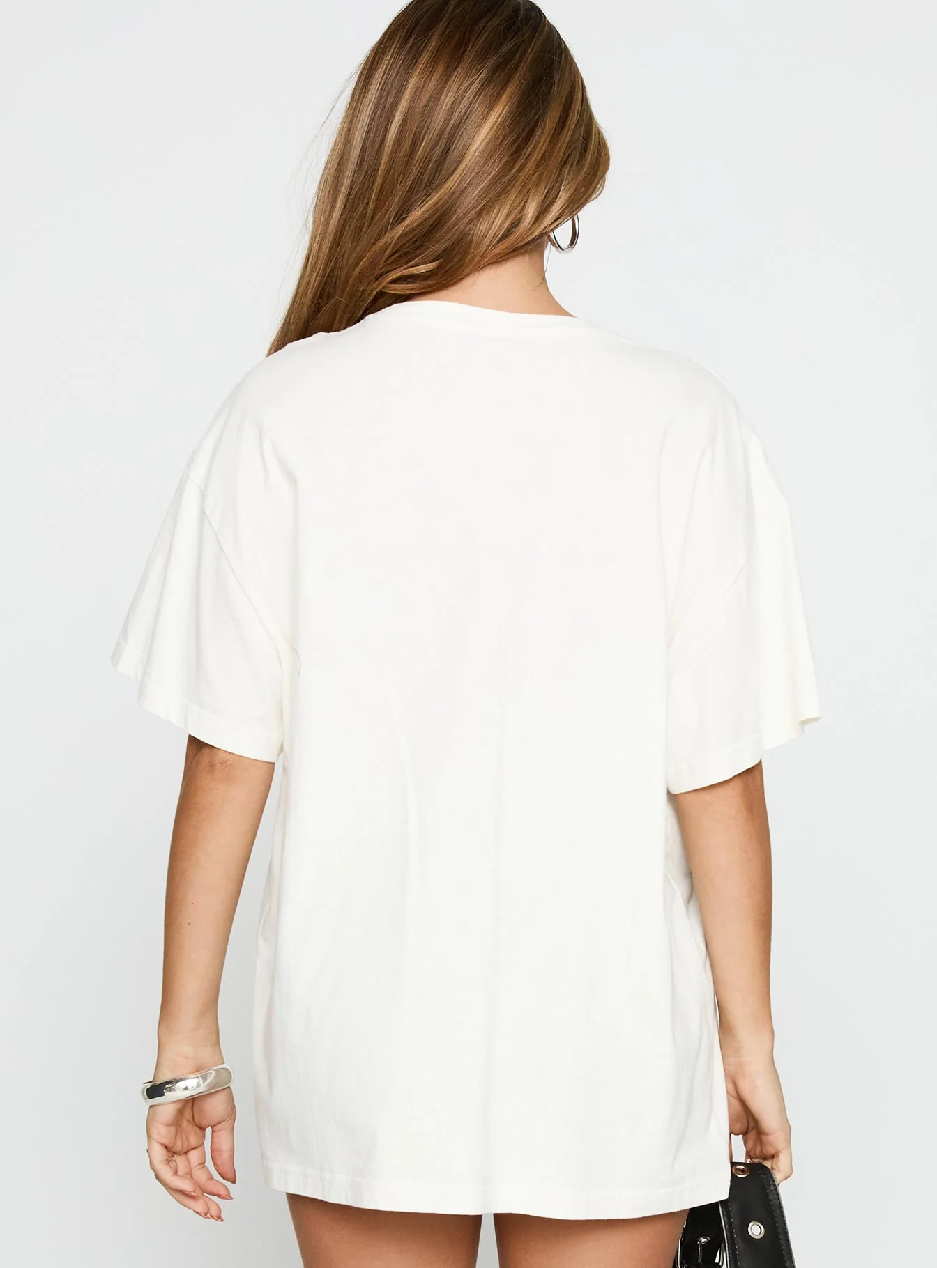 Monaco Racing 99 Oversized Tee White - Image 4