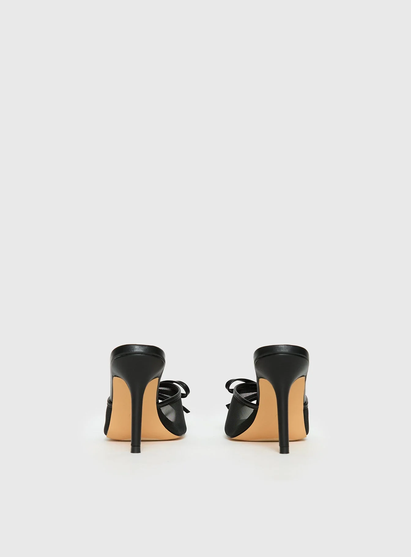 Monroe Heels Black Mesh - Image 5
