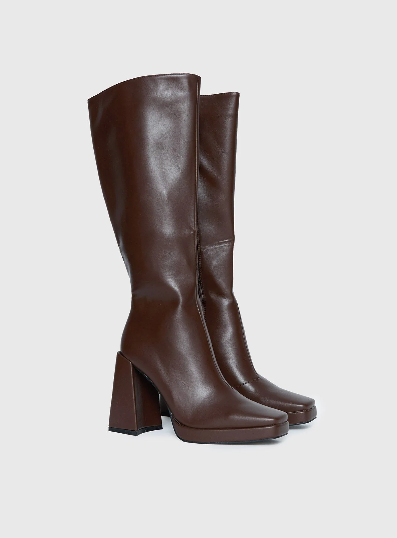 Montgomery Boots Matte Brown - Image 3