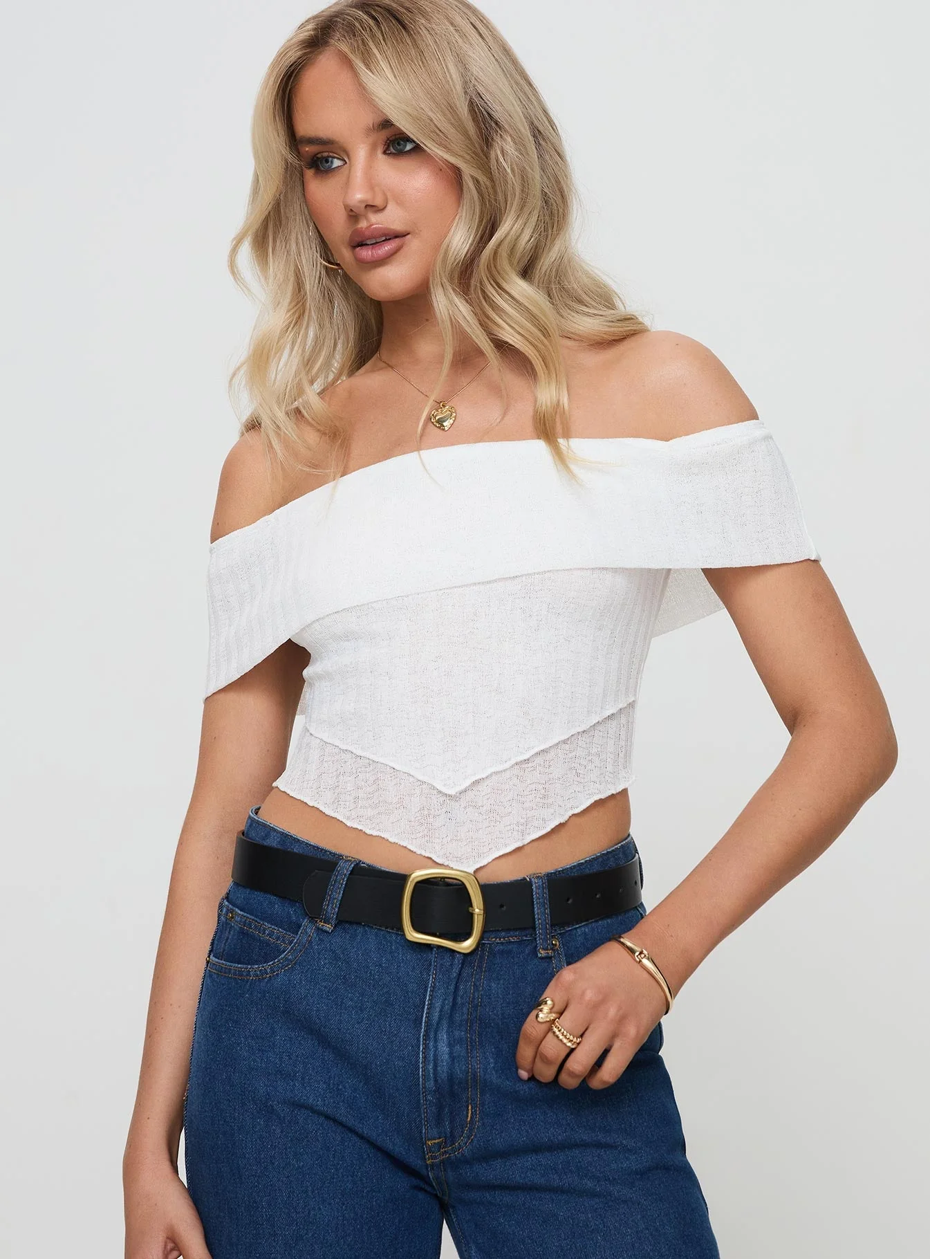 Moonage Top White - Image 2