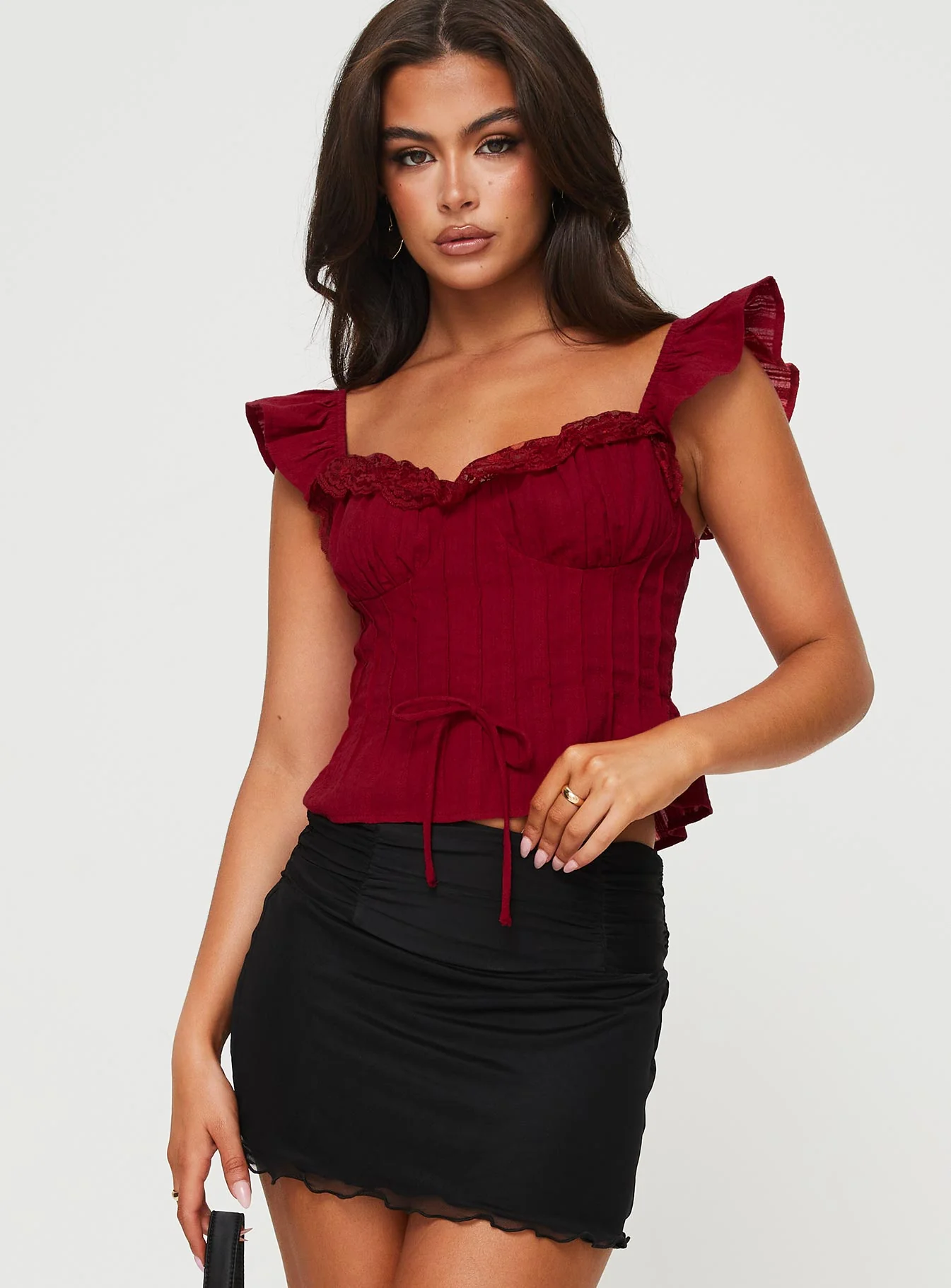 Mylan Top Burgundy - Image 2