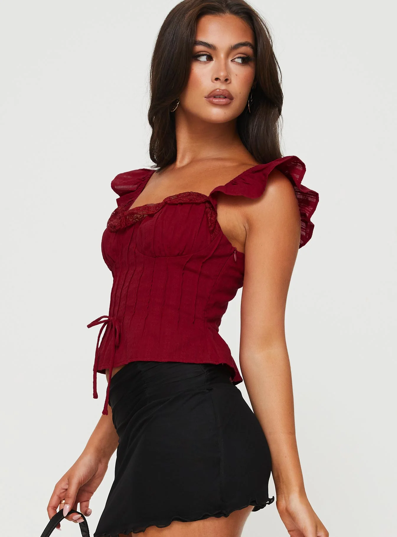 Mylan Top Burgundy - Image 4