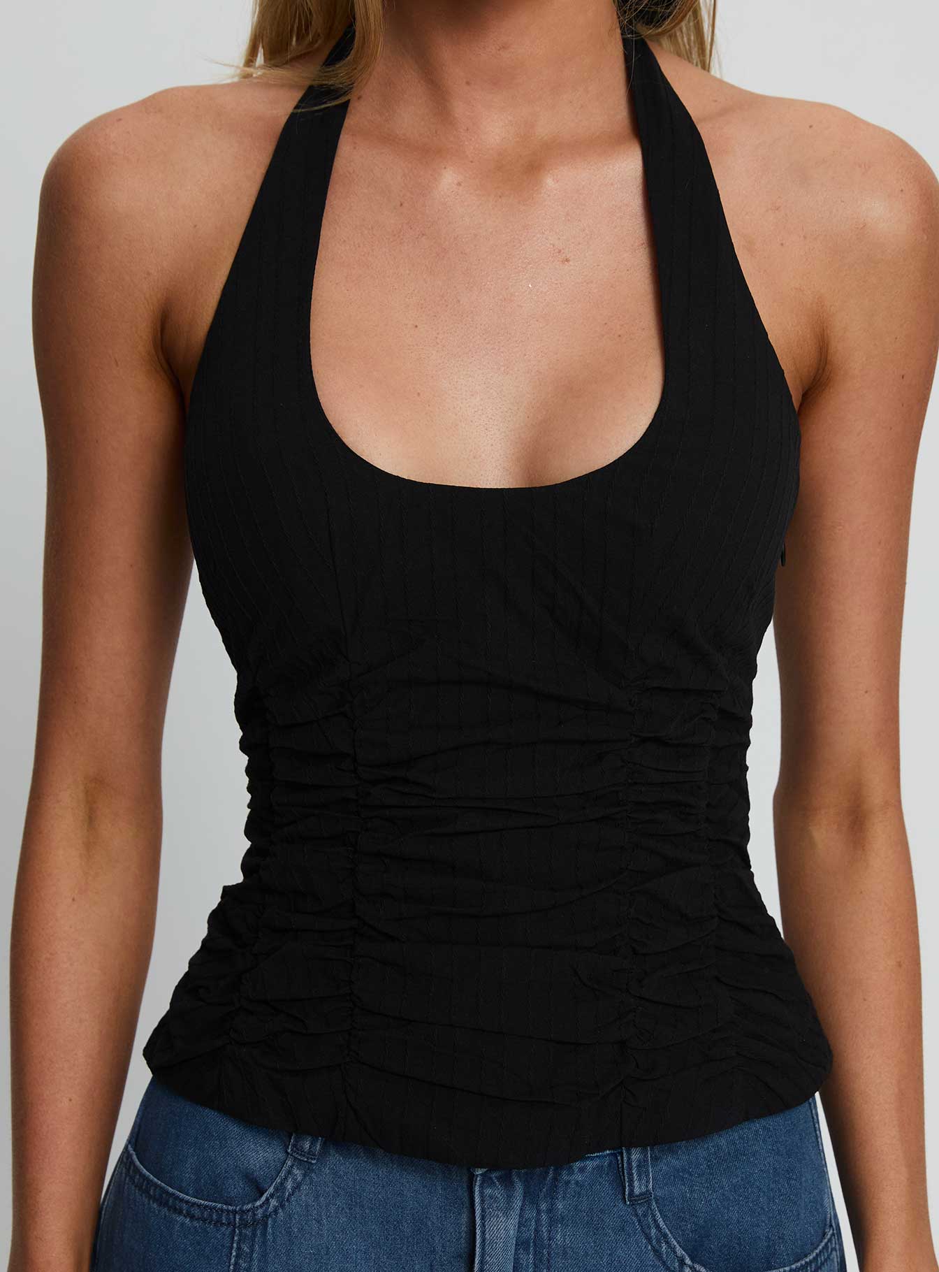 Nataliya Halter Top Black - Image 6