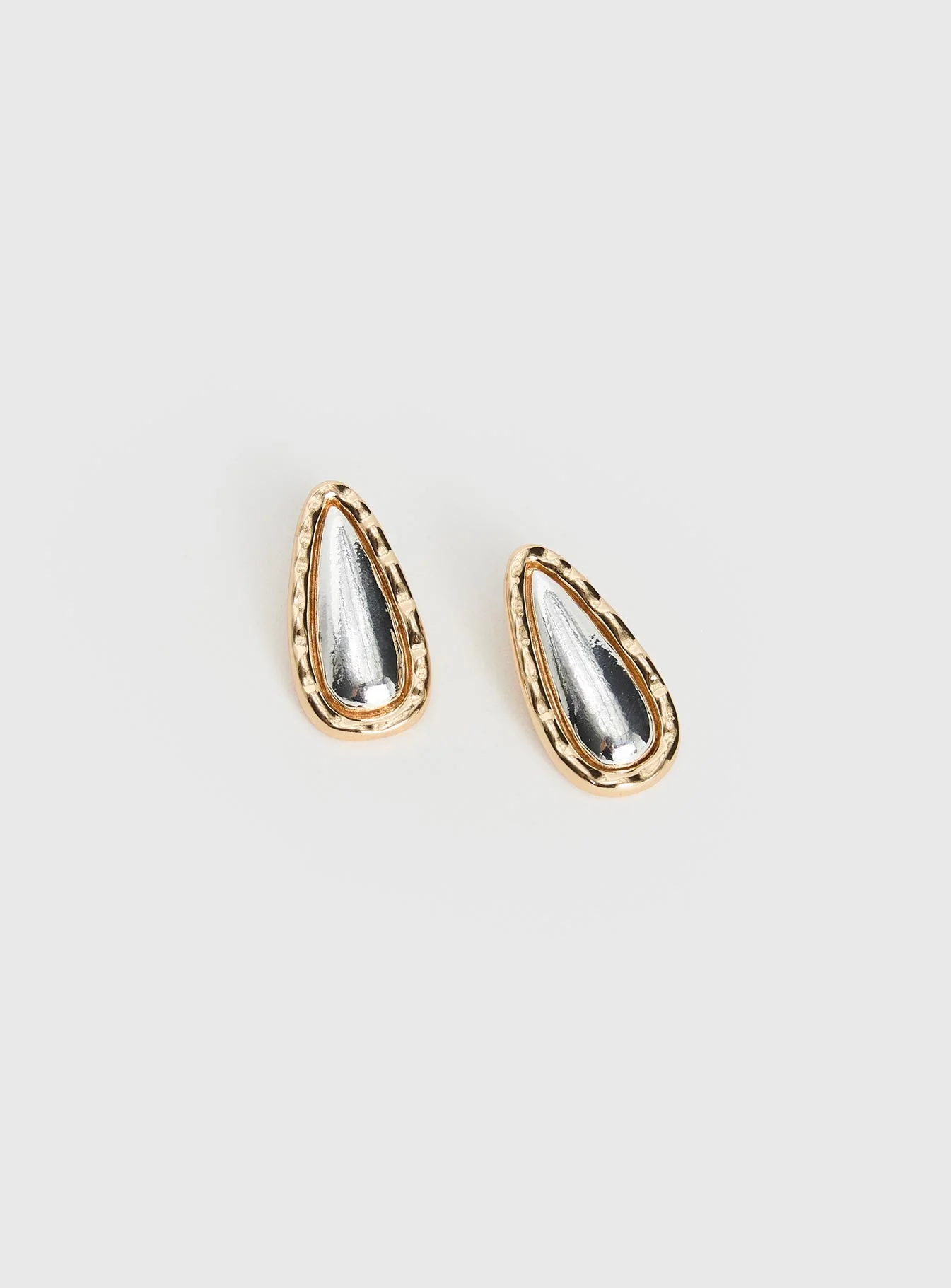 Natilee Teardrop Stud Earrings Multi - Image 3