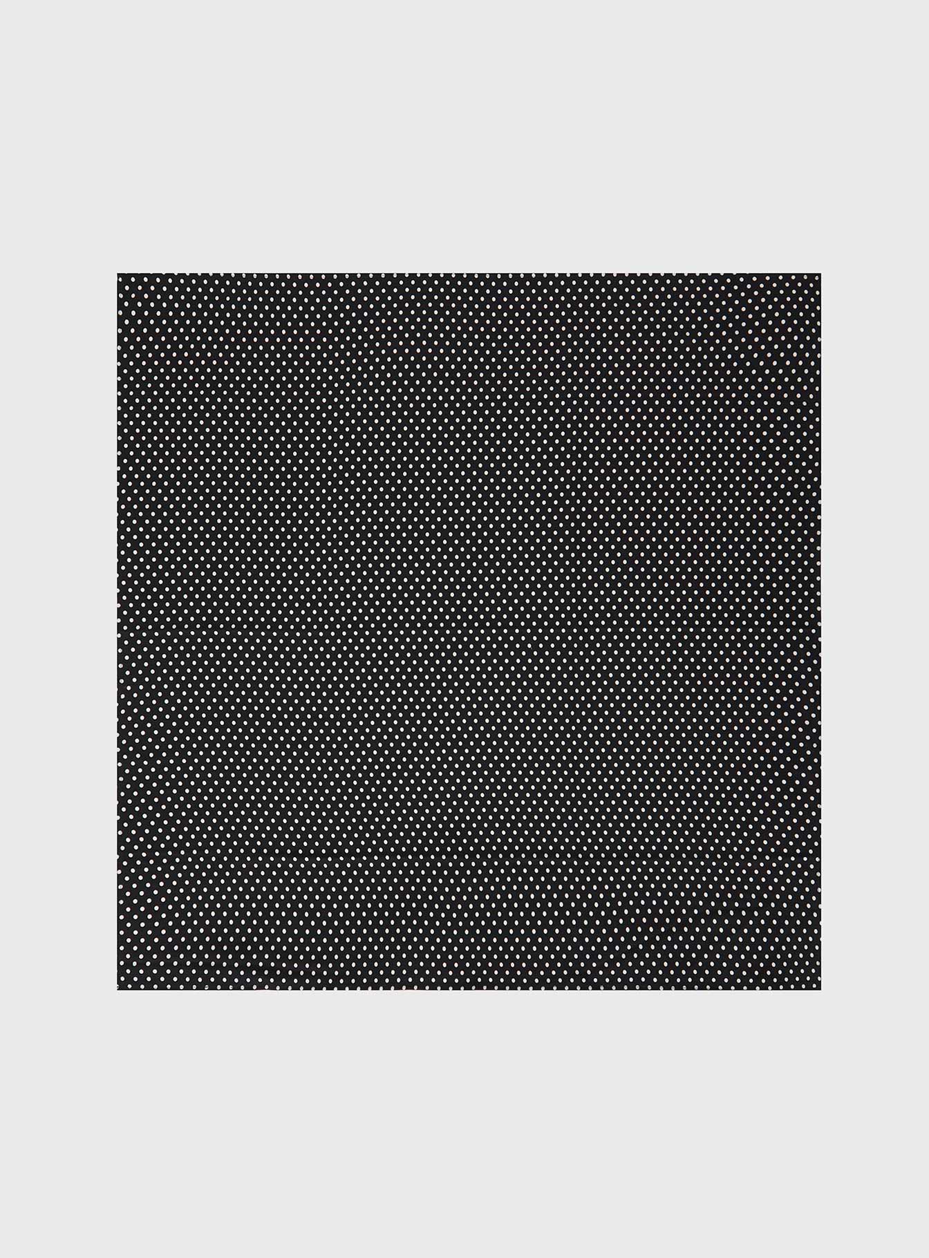 Nellie Scarf Black Polka Dot - Image 2