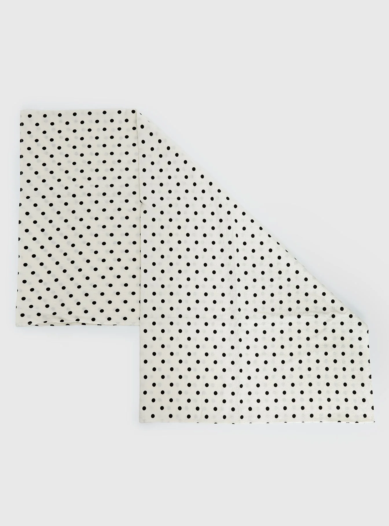 Nellie Scarf Cream Polka - Image 3