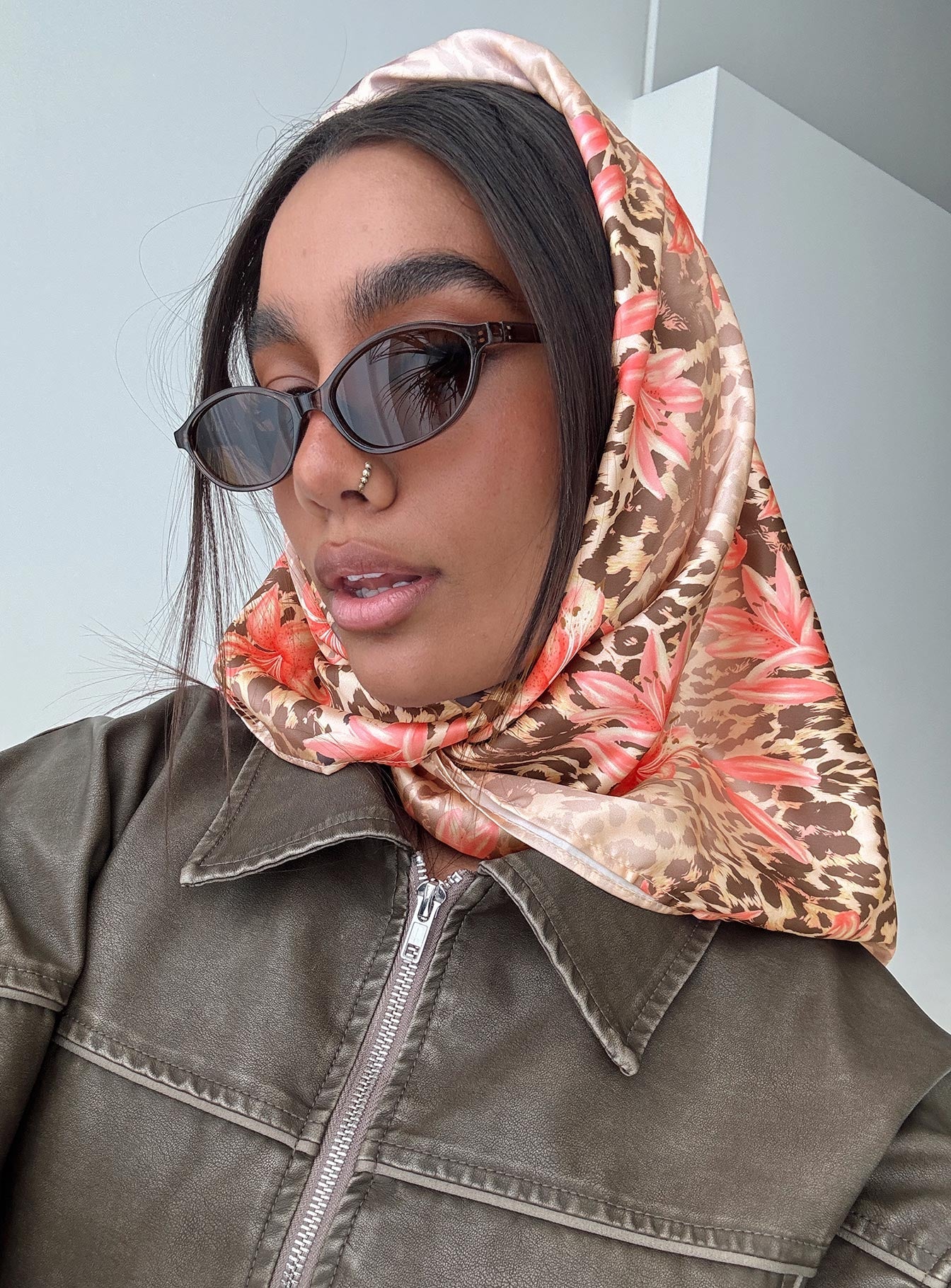 Nellie Scarf Leopard - Image 5